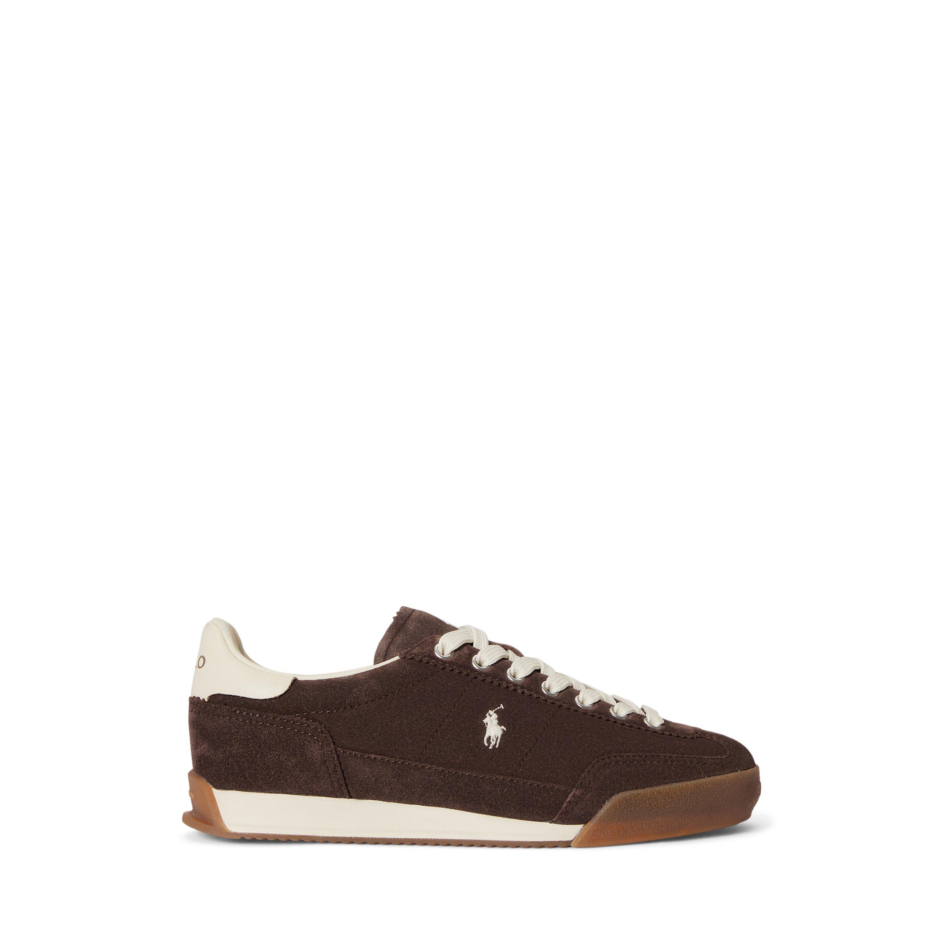 Polo Ralph Lauren Women's Hester Trainer - Dark Brown - 6 (39)