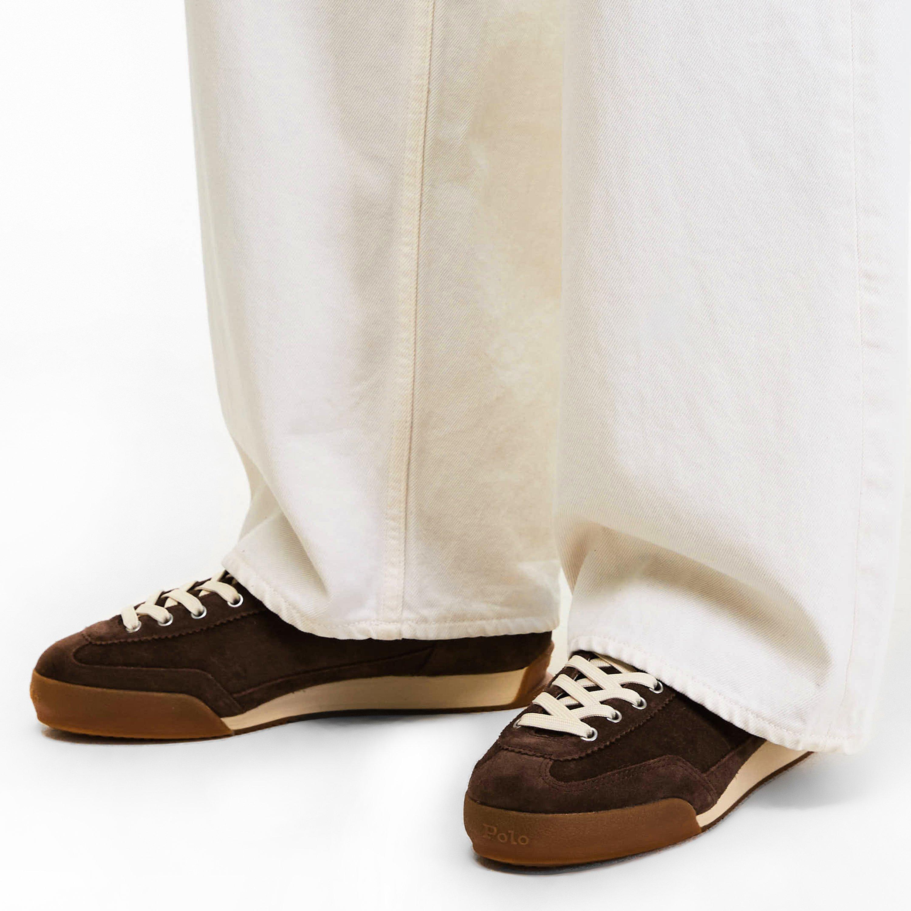 Dark Brown - Polo Ralph Lauren - Hester Trainer - 3