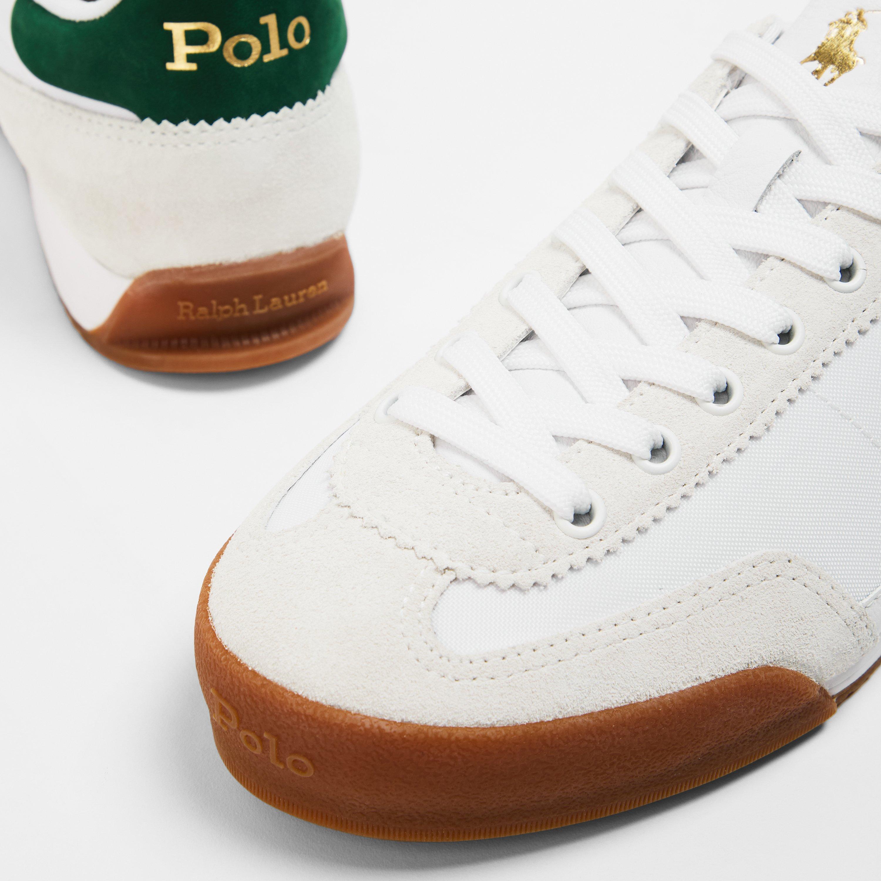 White/Green - Polo Ralph Lauren - Hester Trainer - 4