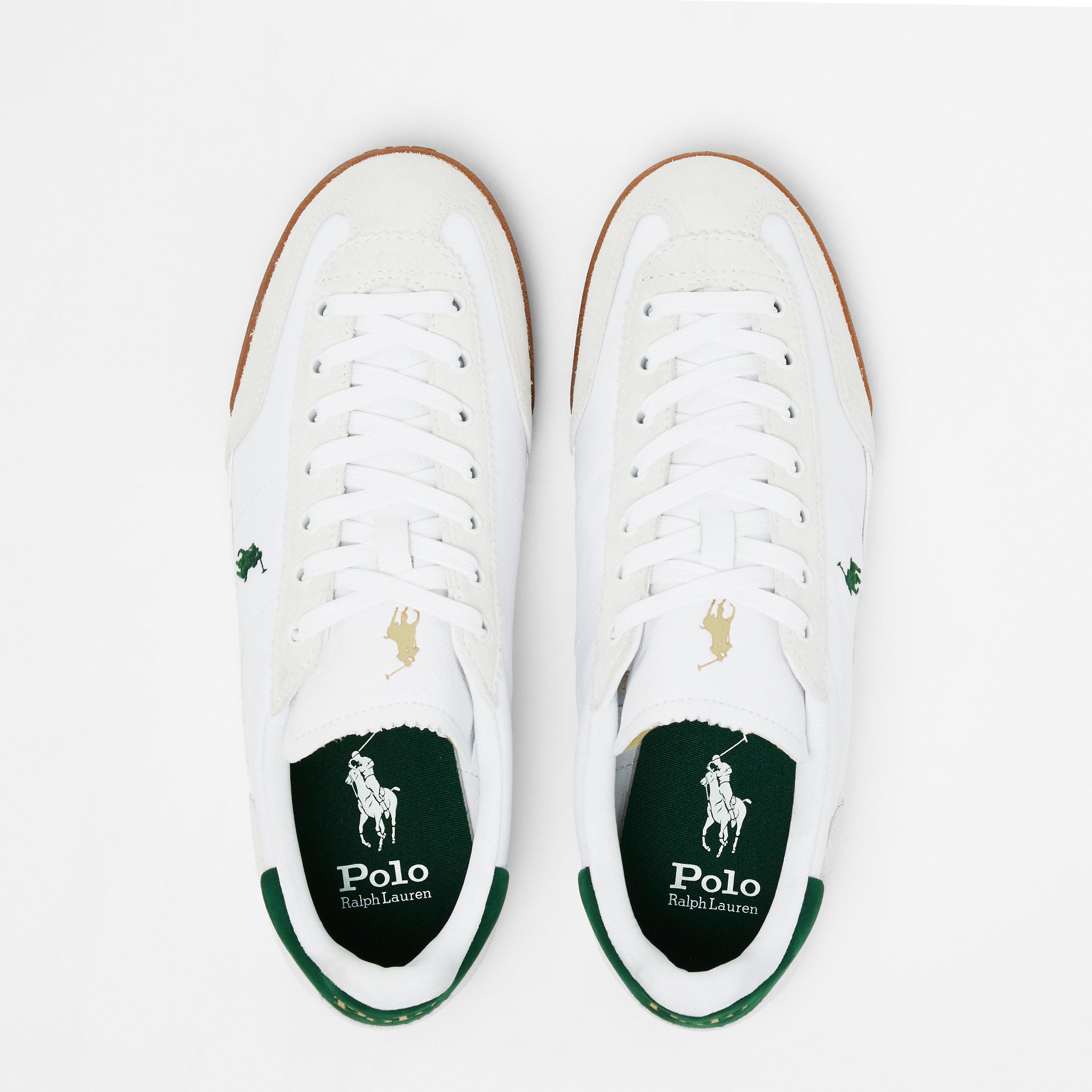 White/Green - Polo Ralph Lauren - Hester Trainer - 5