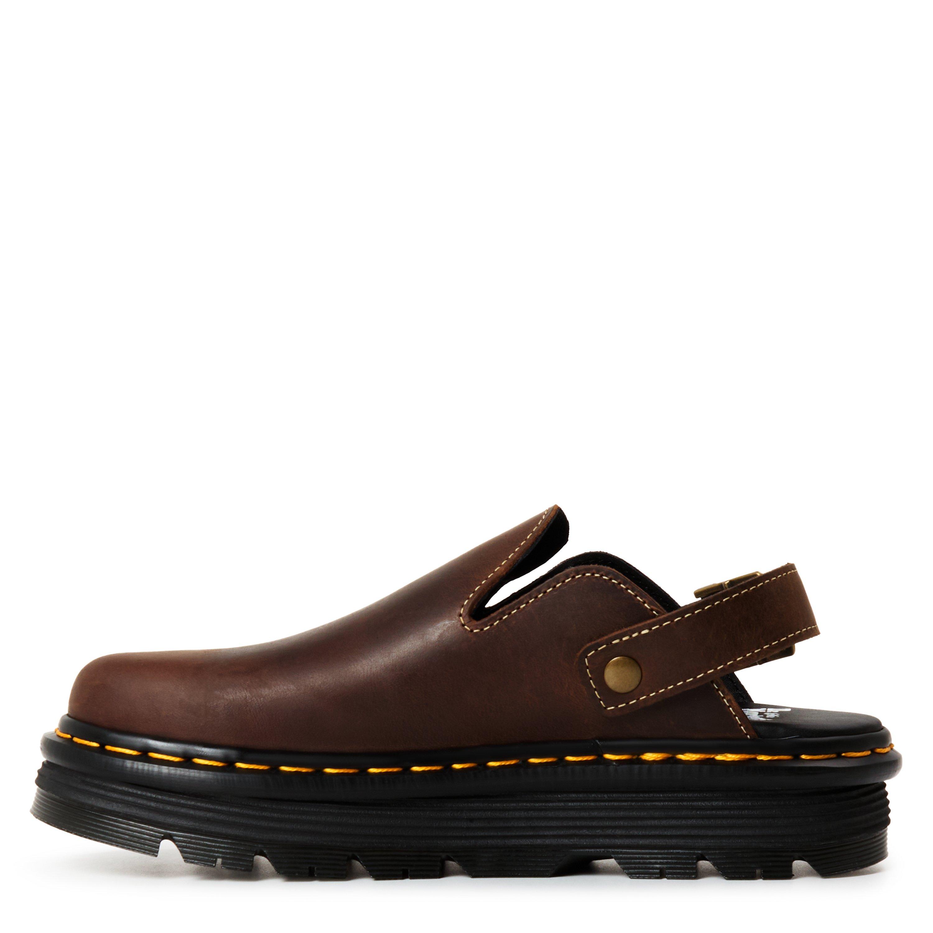 Brwn CrazyHorse - Dr Martens - Zebzag Mule - 2