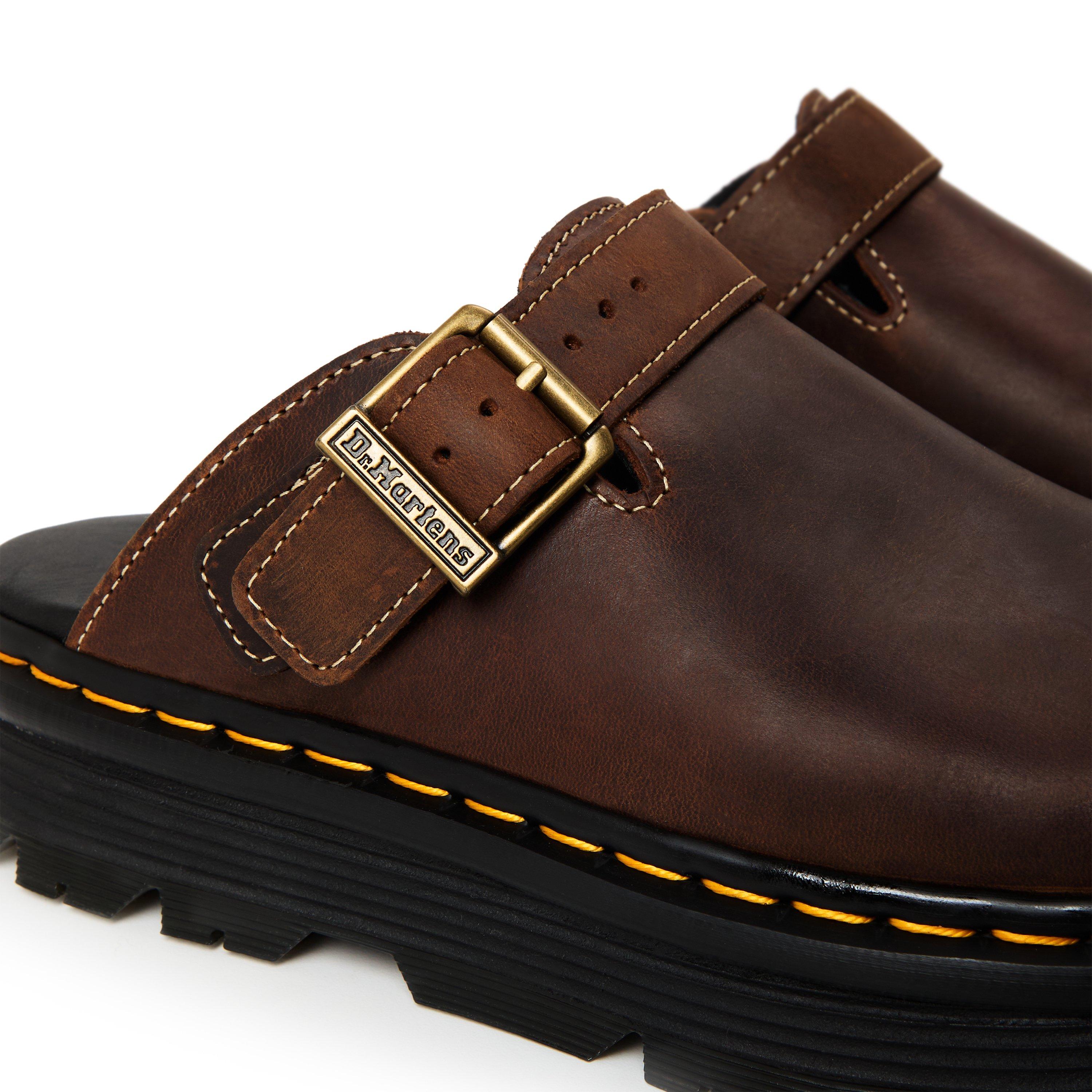 Brwn CrazyHorse - Dr Martens - Zebzag Mule - 3