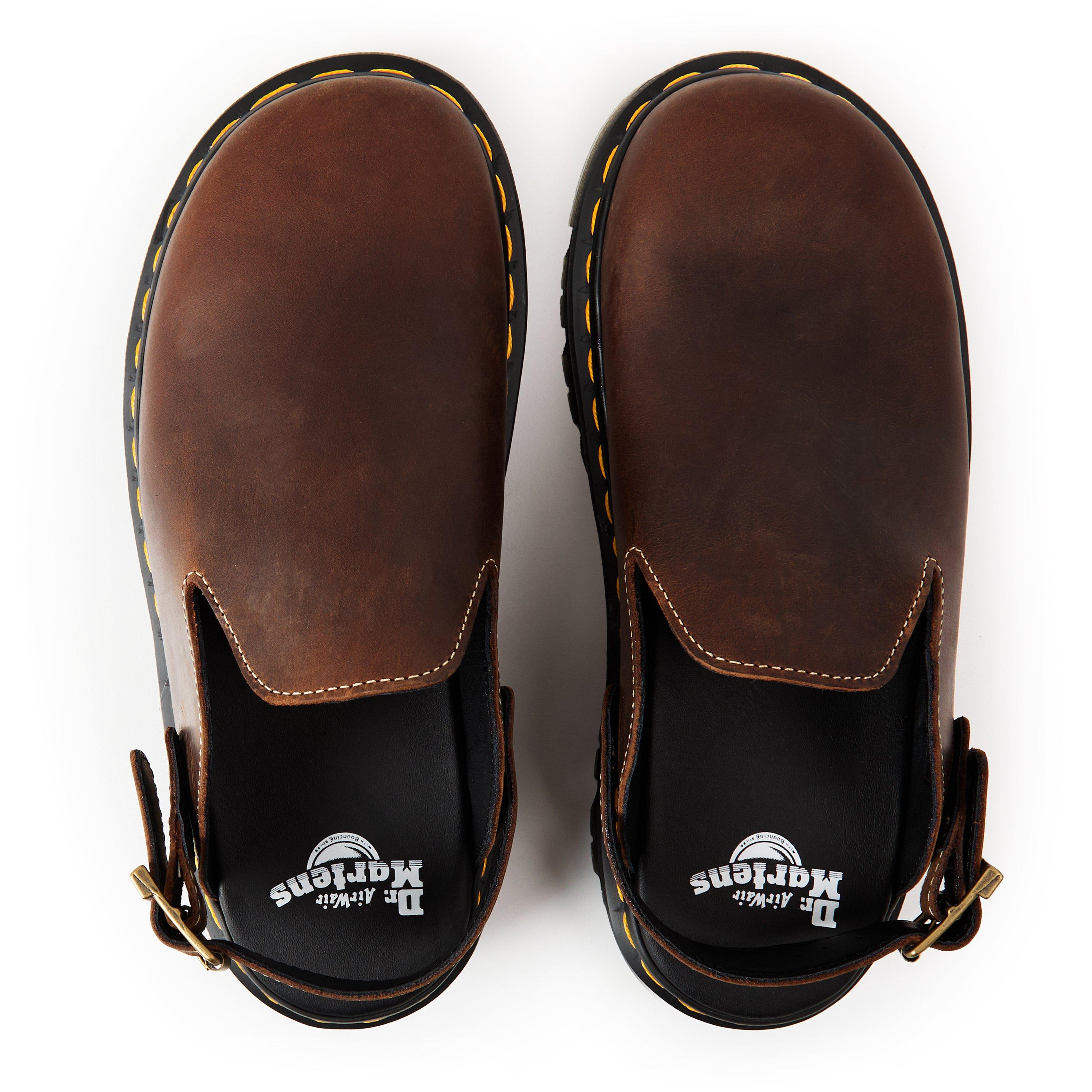 Brwn CrazyHorse - Dr Martens - Zebzag Mule - 4