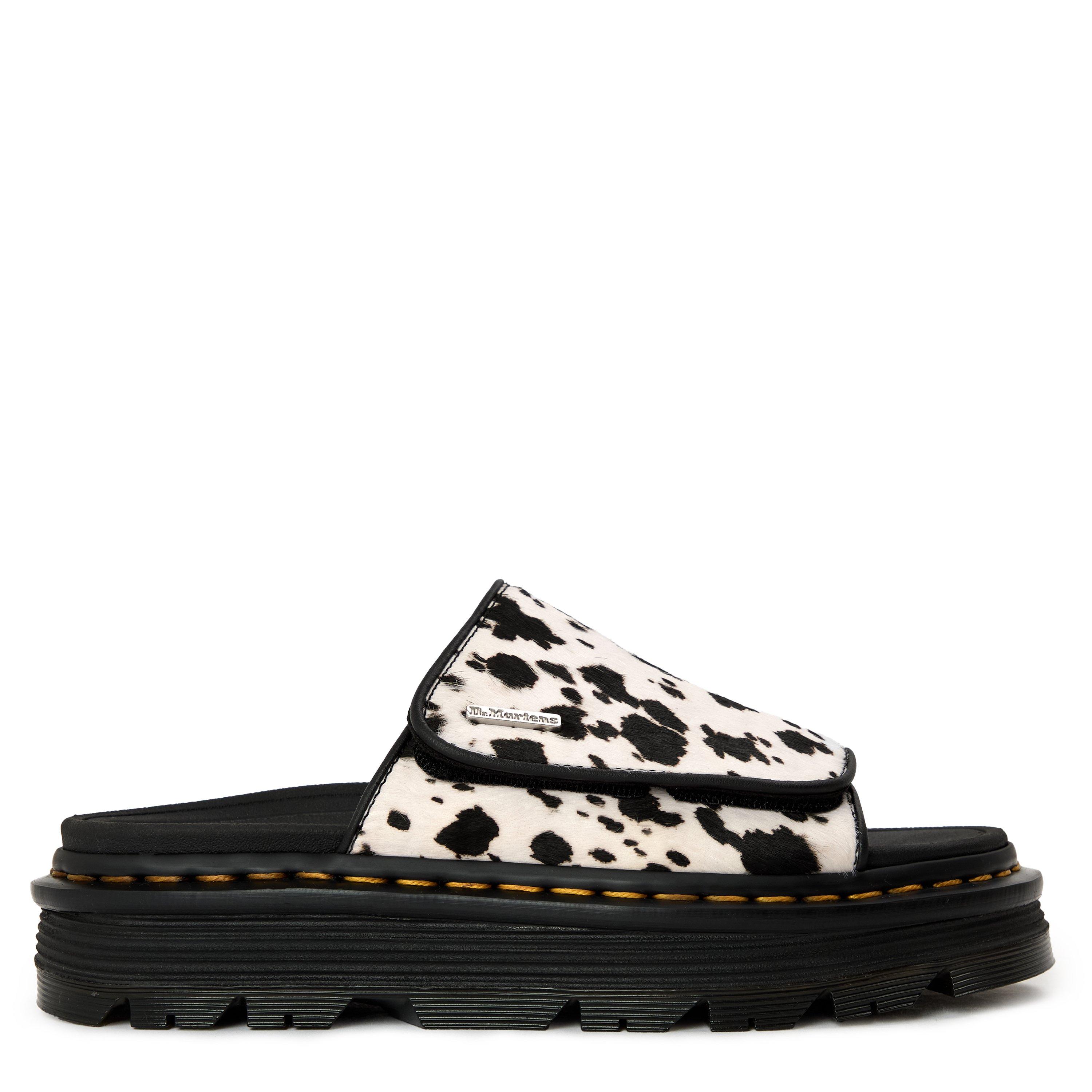 BlkWhte An Prnt - Dr Martens - Zebzag Mule - 1