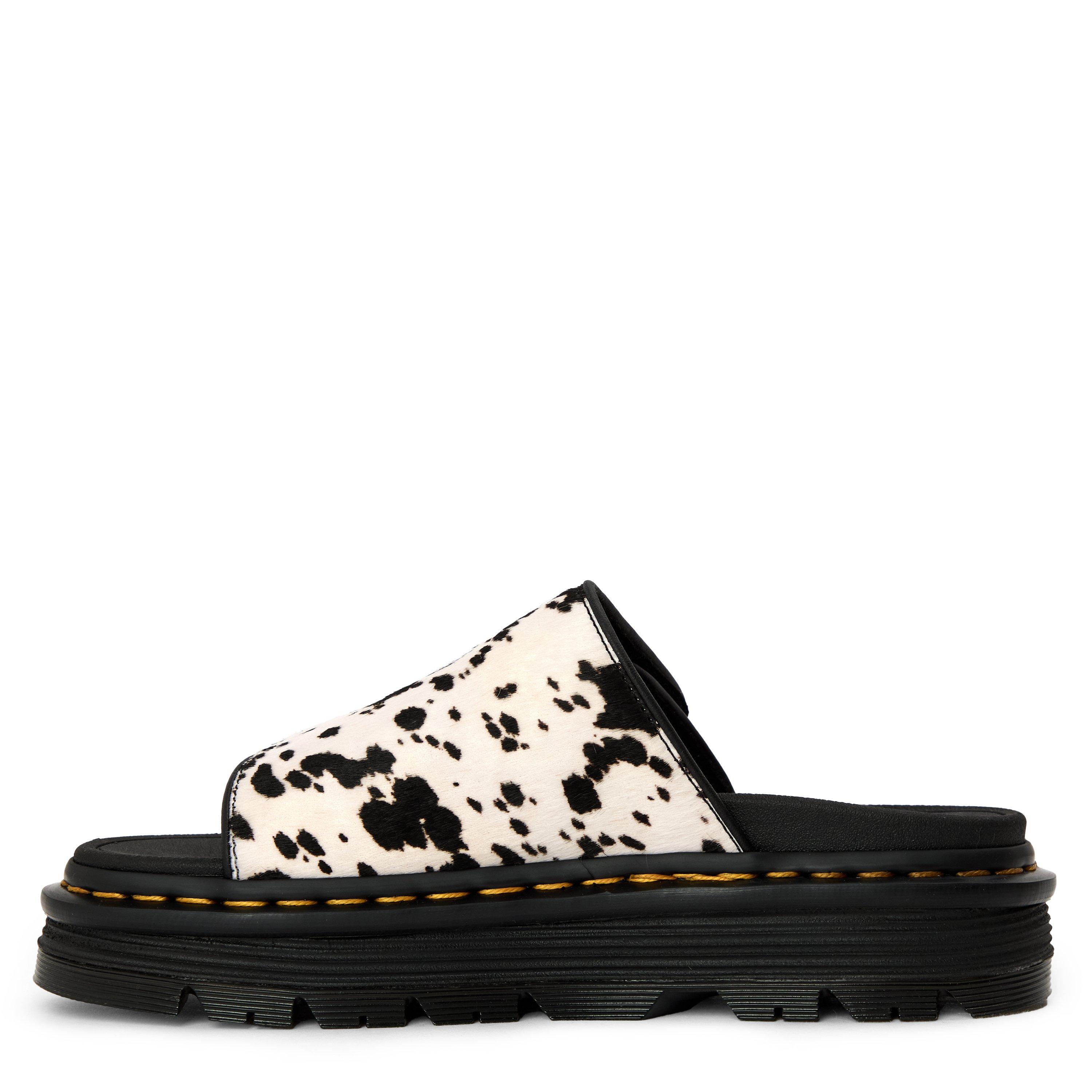 BlkWhte An Prnt - Dr Martens - Zebzag Mule - 2