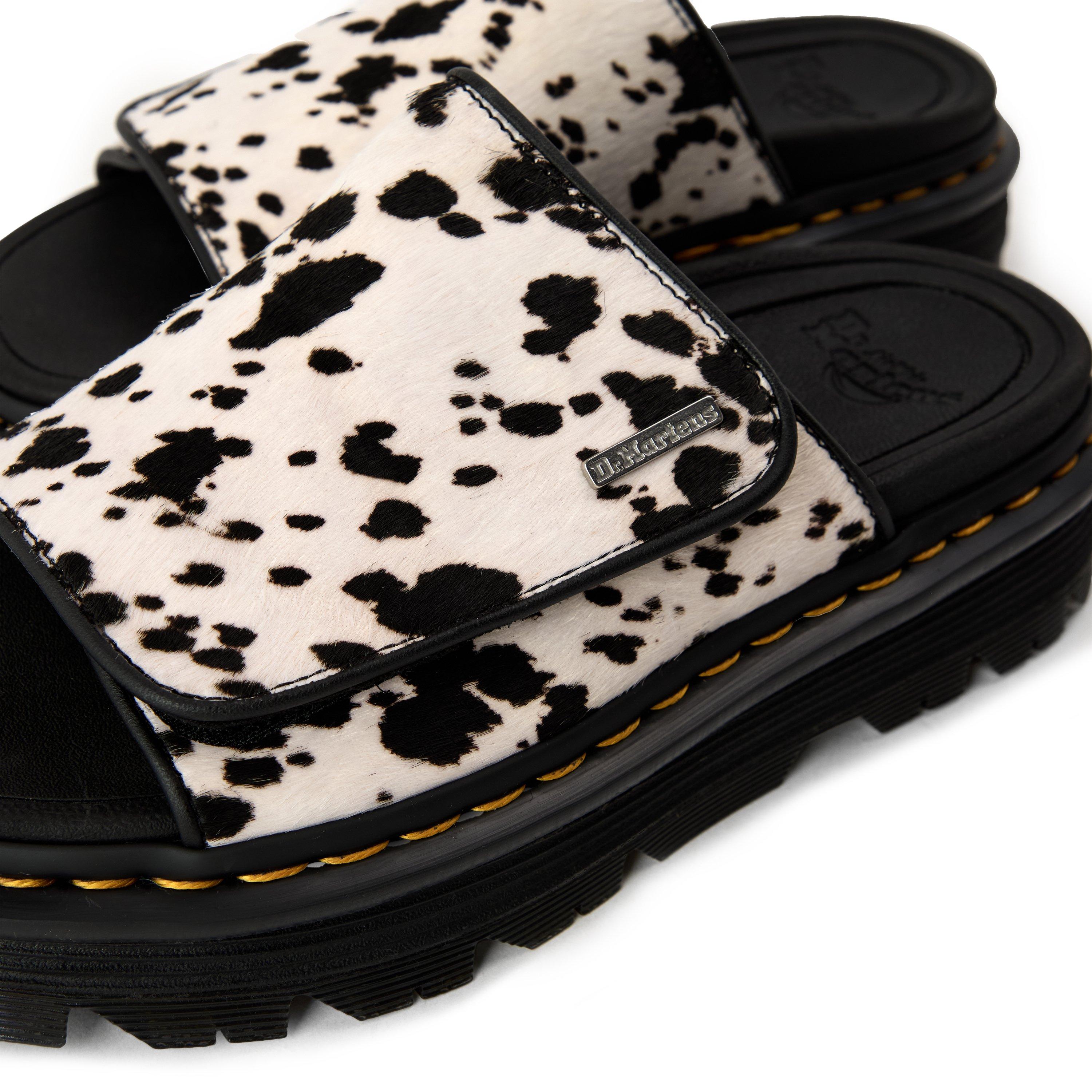 BlkWhte An Prnt - Dr Martens - Zebzag Mule - 3