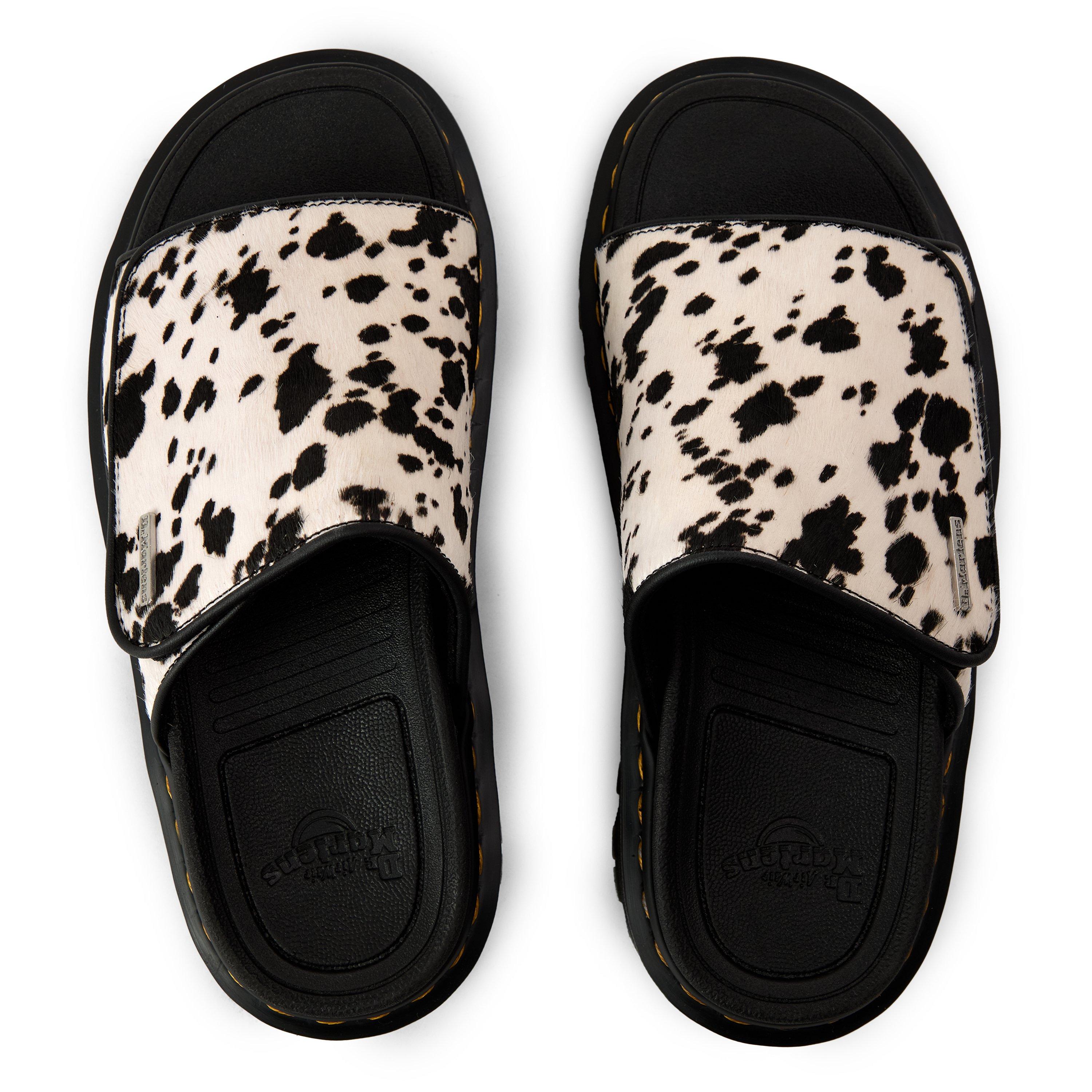 BlkWhte An Prnt - Dr Martens - Zebzag Mule - 4