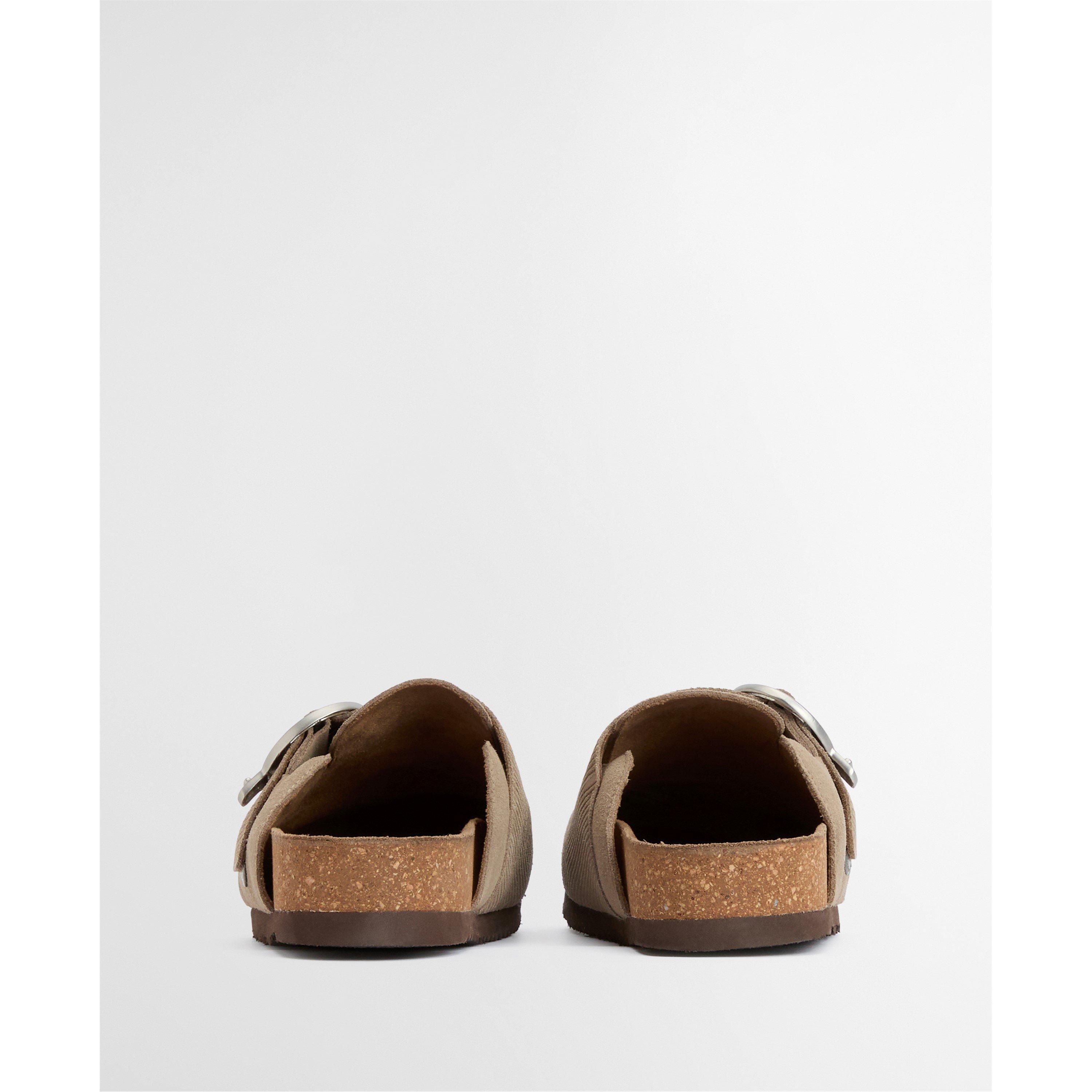 Taupe Suede - Barbour - Womens Kyra Sandals - 3