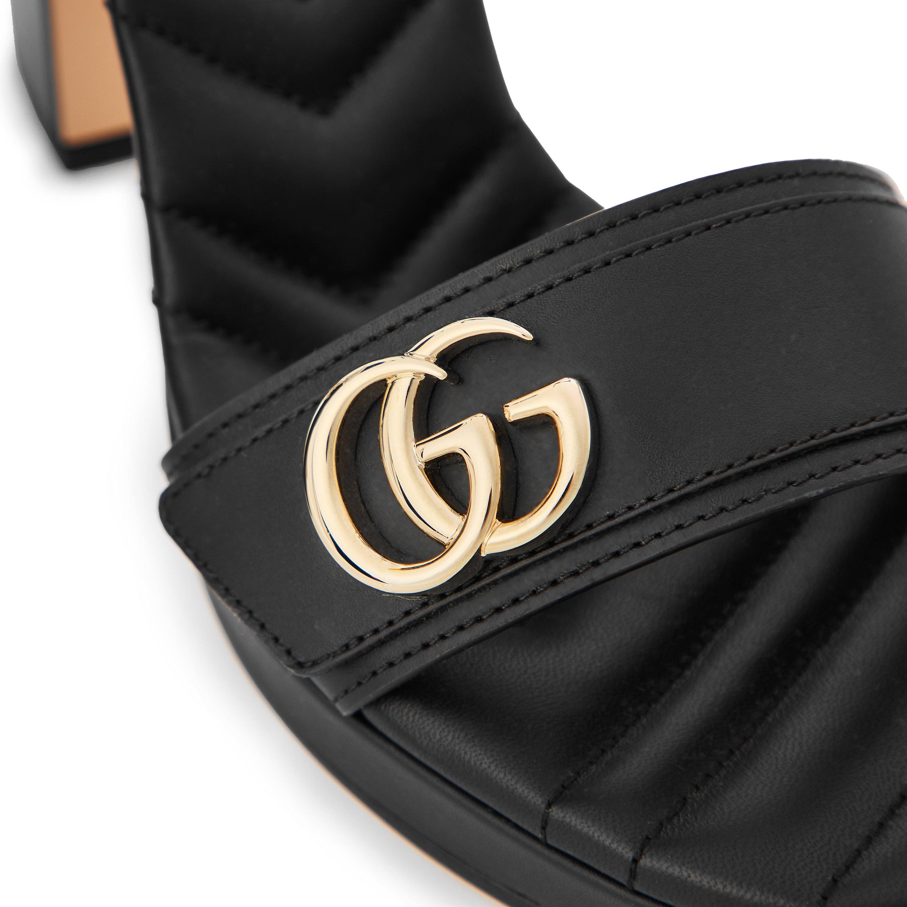 Black - Gucci - Women's Heeled Sandals - 3