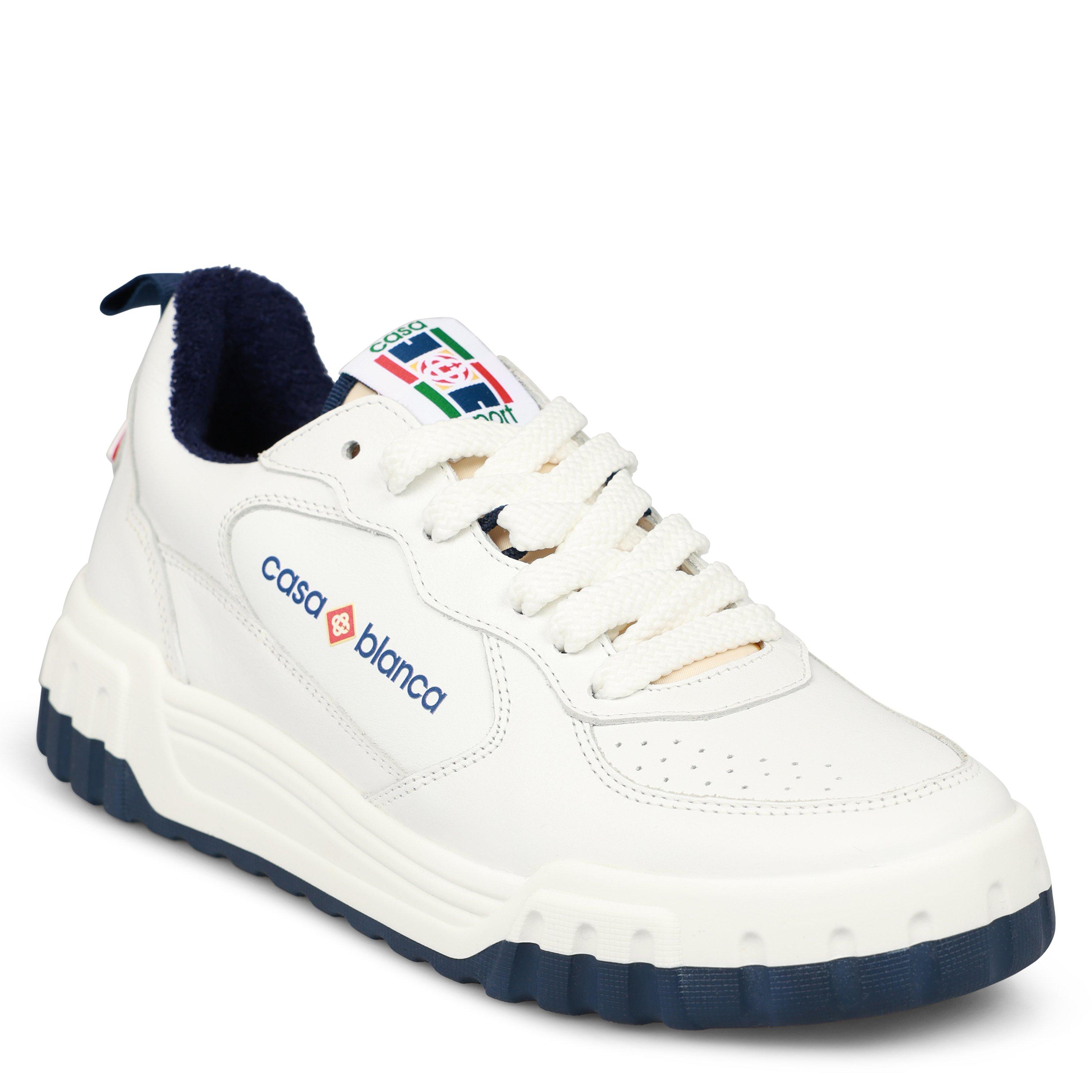 Navy White - Casablanca - Casa Court Trainers Ld99 - 2