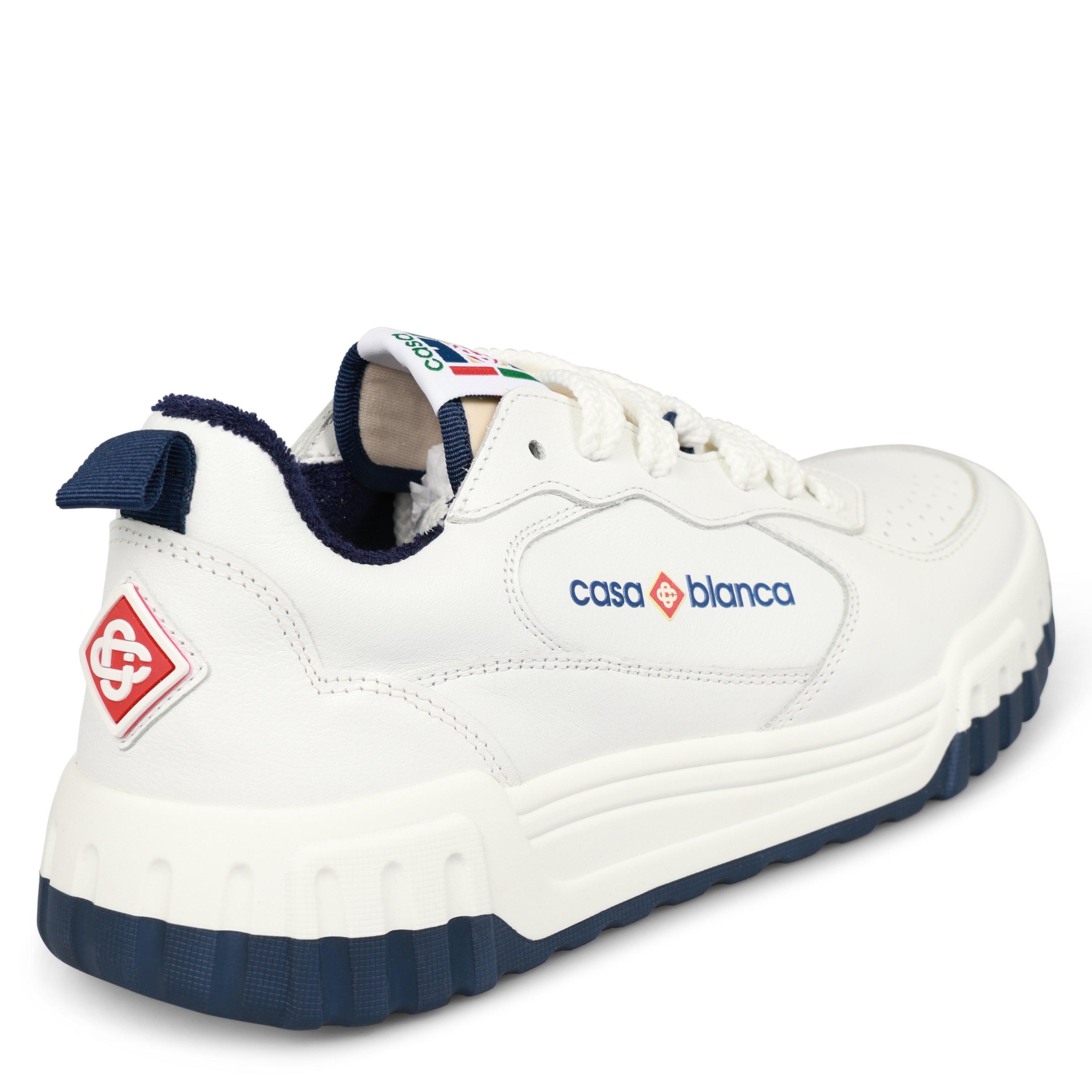 Navy White - Casablanca - Casa Court Trainers Ld99 - 3
