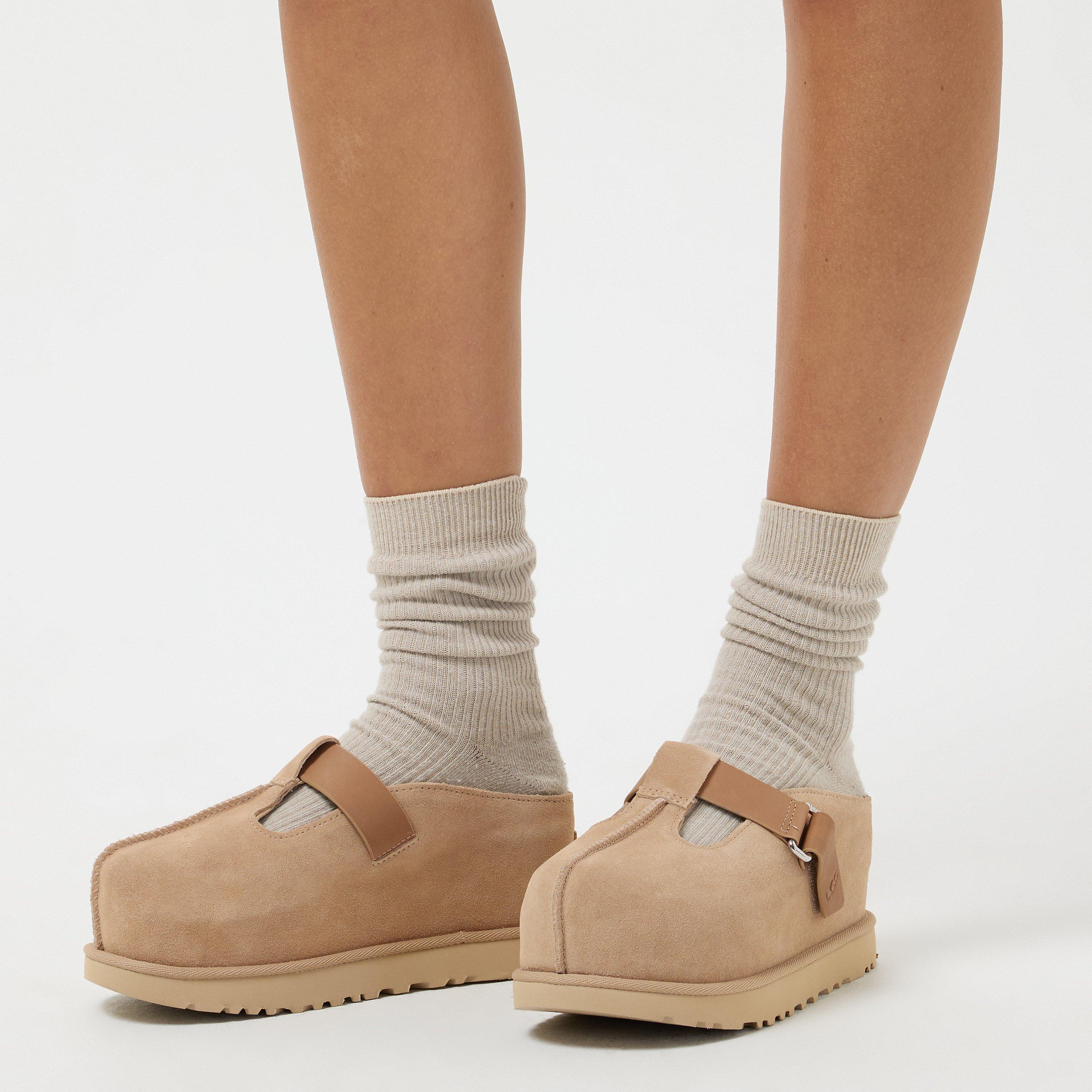 Sand - Ugg - Women's High Platform Clogs - 3