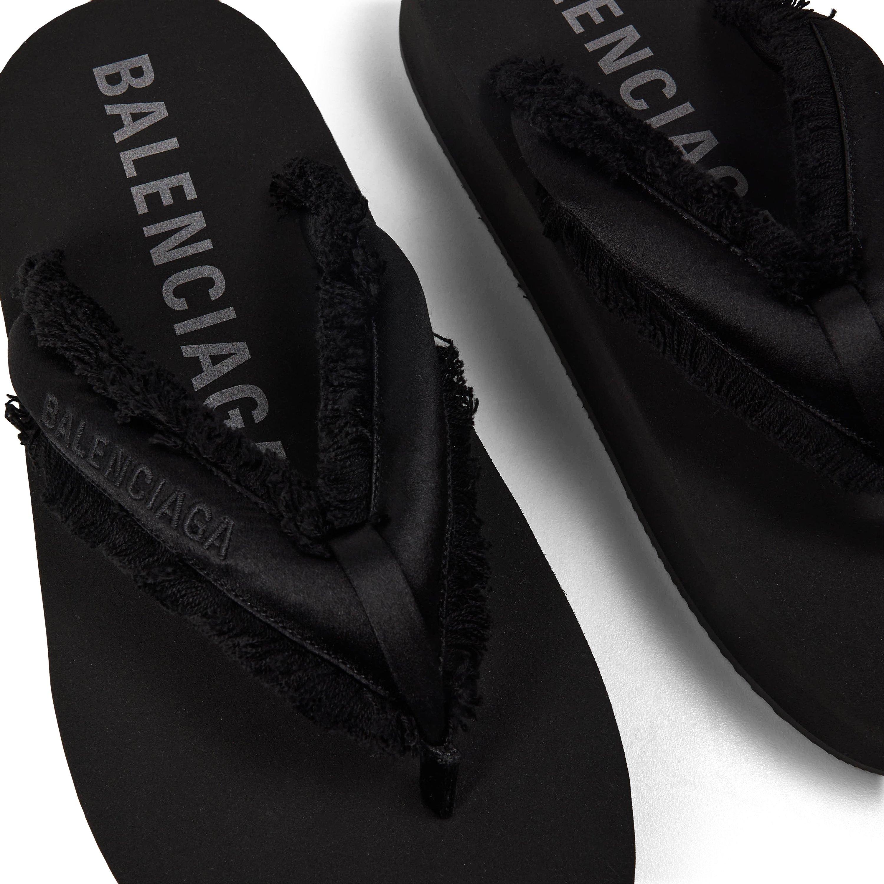 Black - Balenciaga - Women's Flat Mules - 3