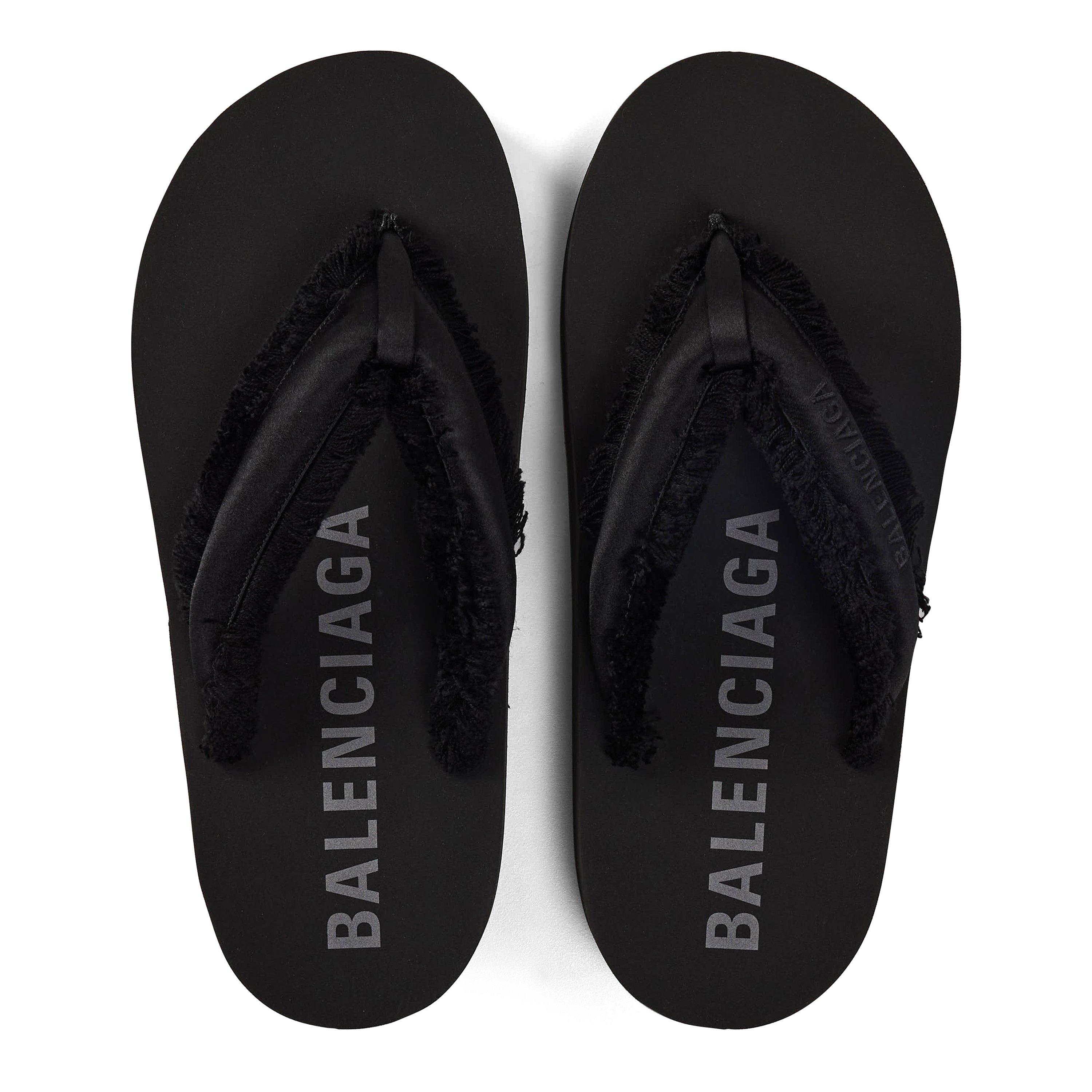 Black - Balenciaga - Women's Flat Mules - 4