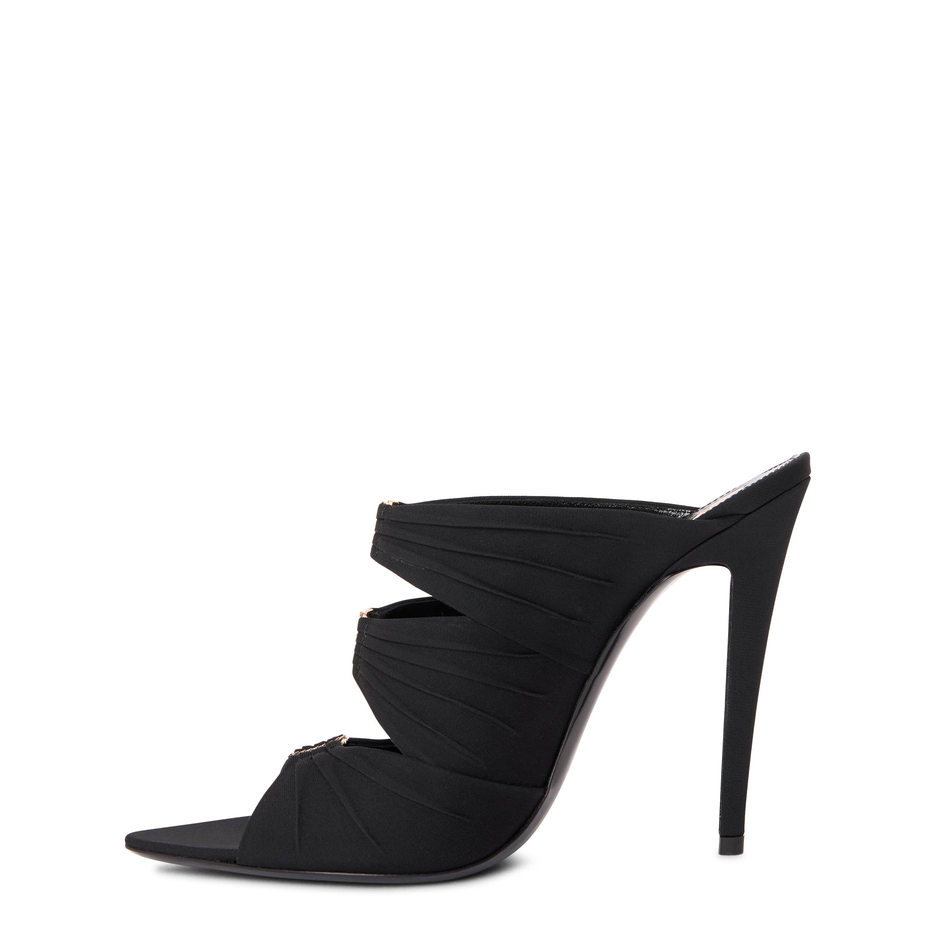 Noir - Saint Laurent - Women's Stiletto Court Shoes - 2