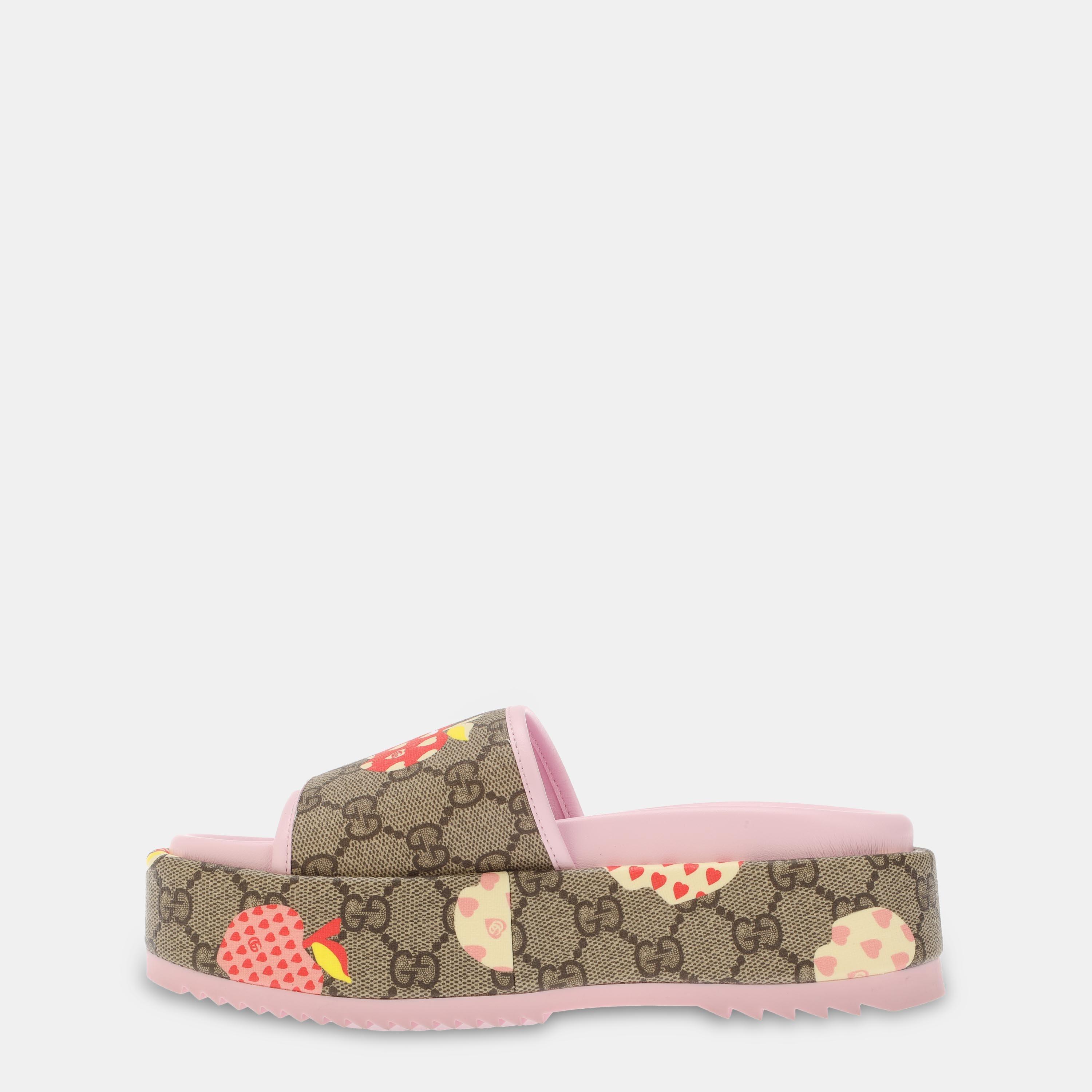 Multi - Gucci - Women's Flatform Sandals - 2