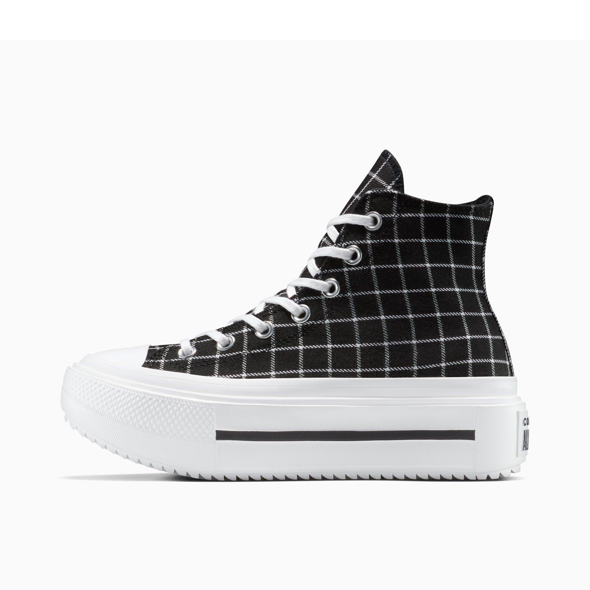 001-Black/Whi - Converse - Women's Chuck Taylor All Star Lif Platform Trainers - 2