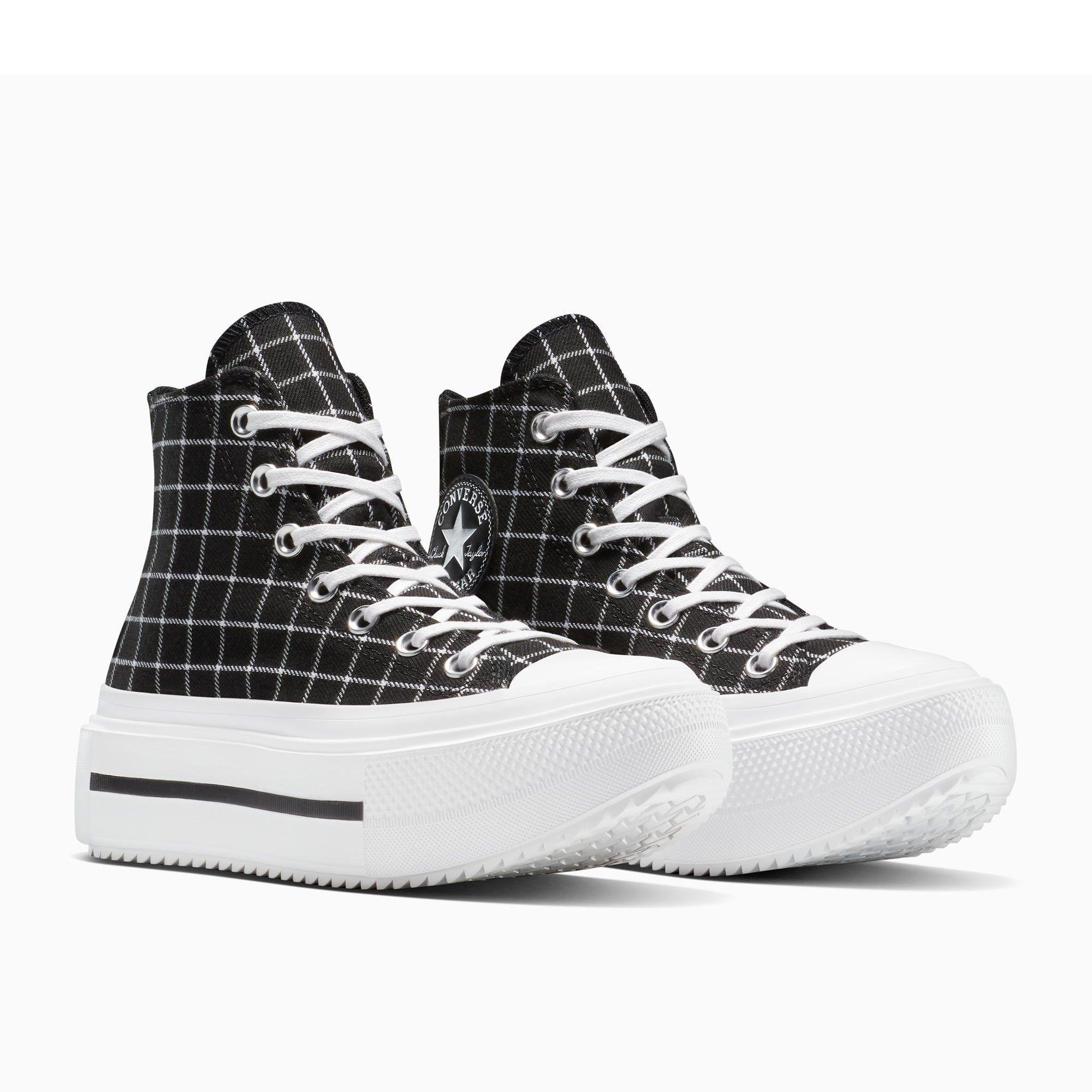 001-Black/Whi - Converse - Women's Chuck Taylor All Star Lif Platform Trainers - 3