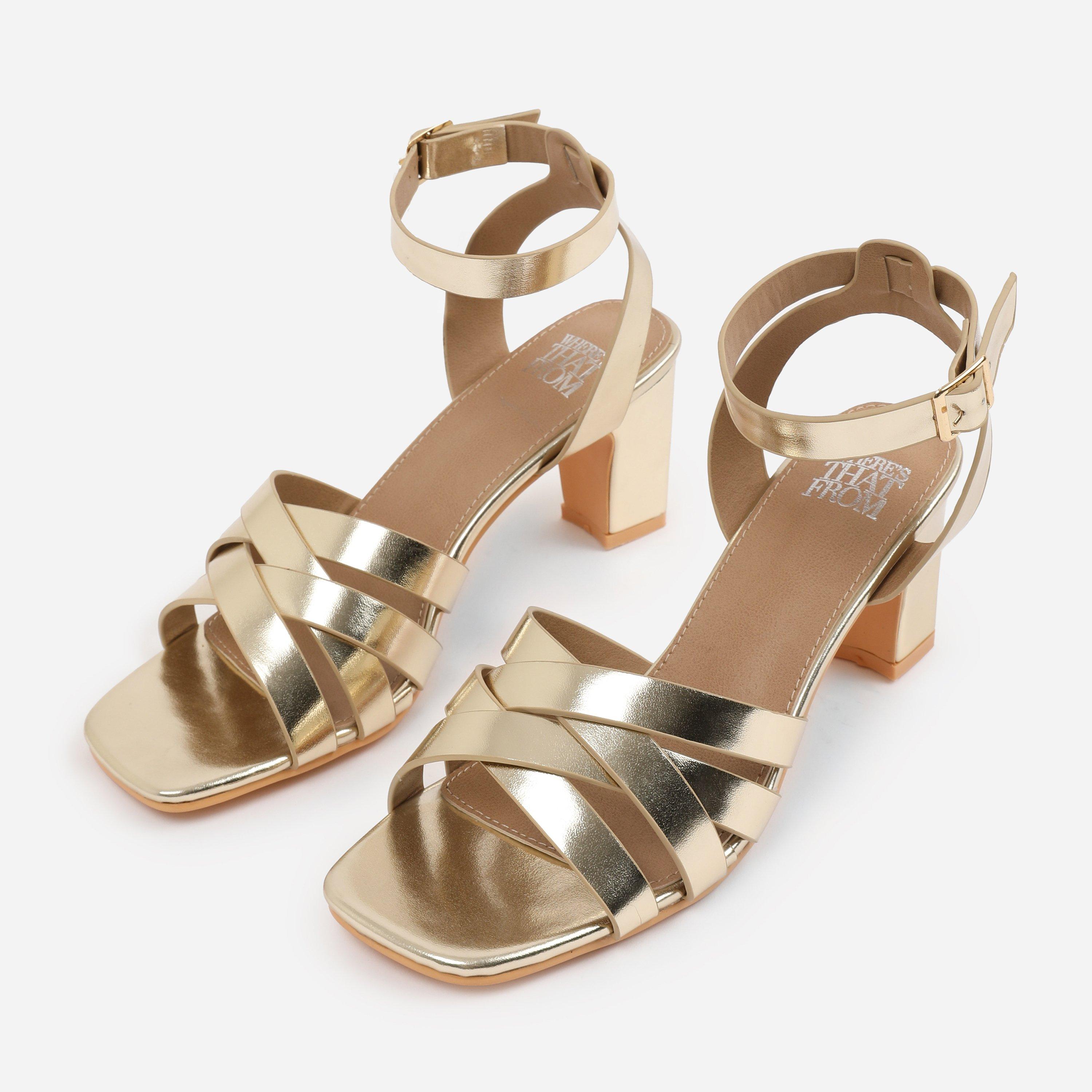 Gold - Wheres That From - Women's Ariela Flat Sandals - 2