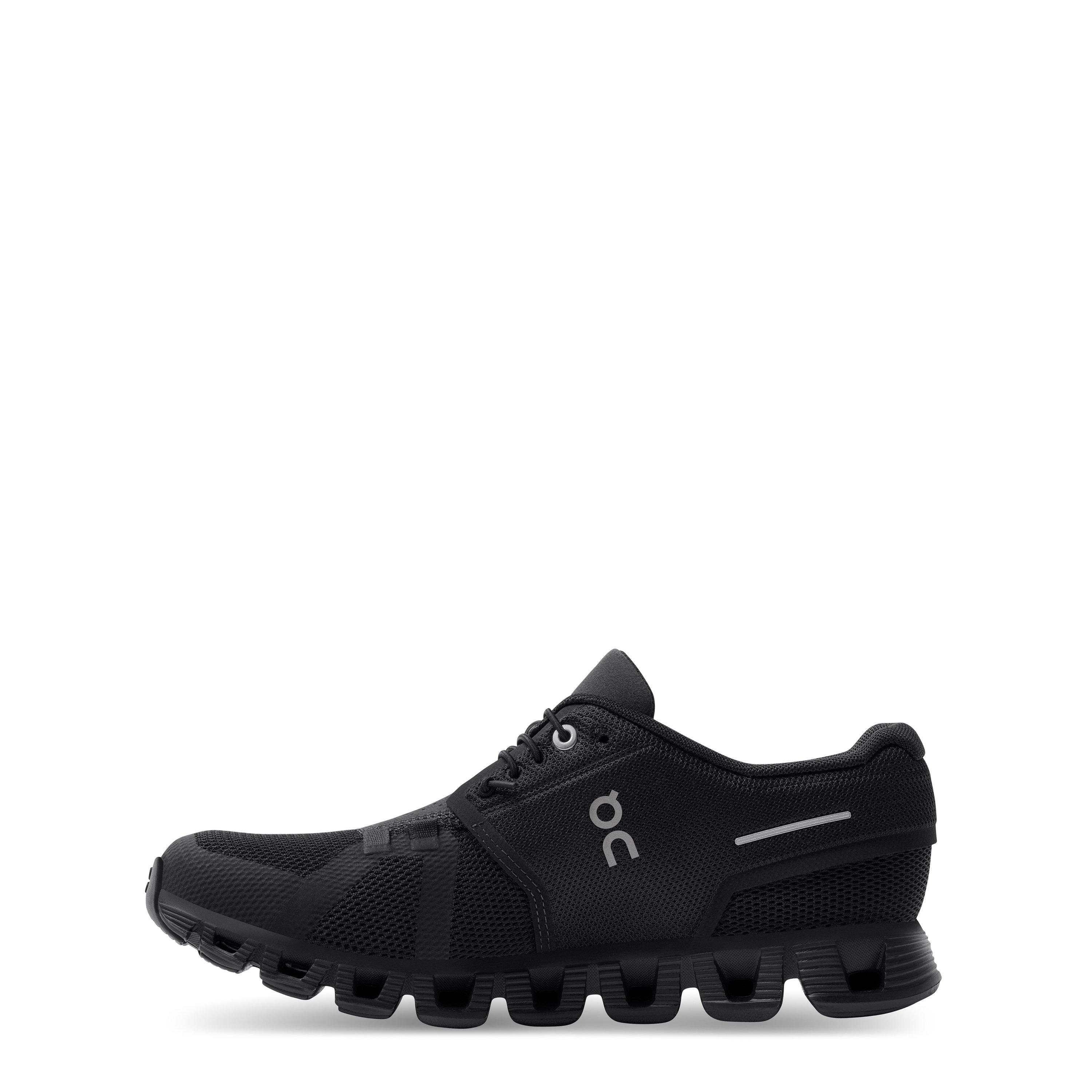 All Black - On - Womens Cloud 5 Running Shoes - 3