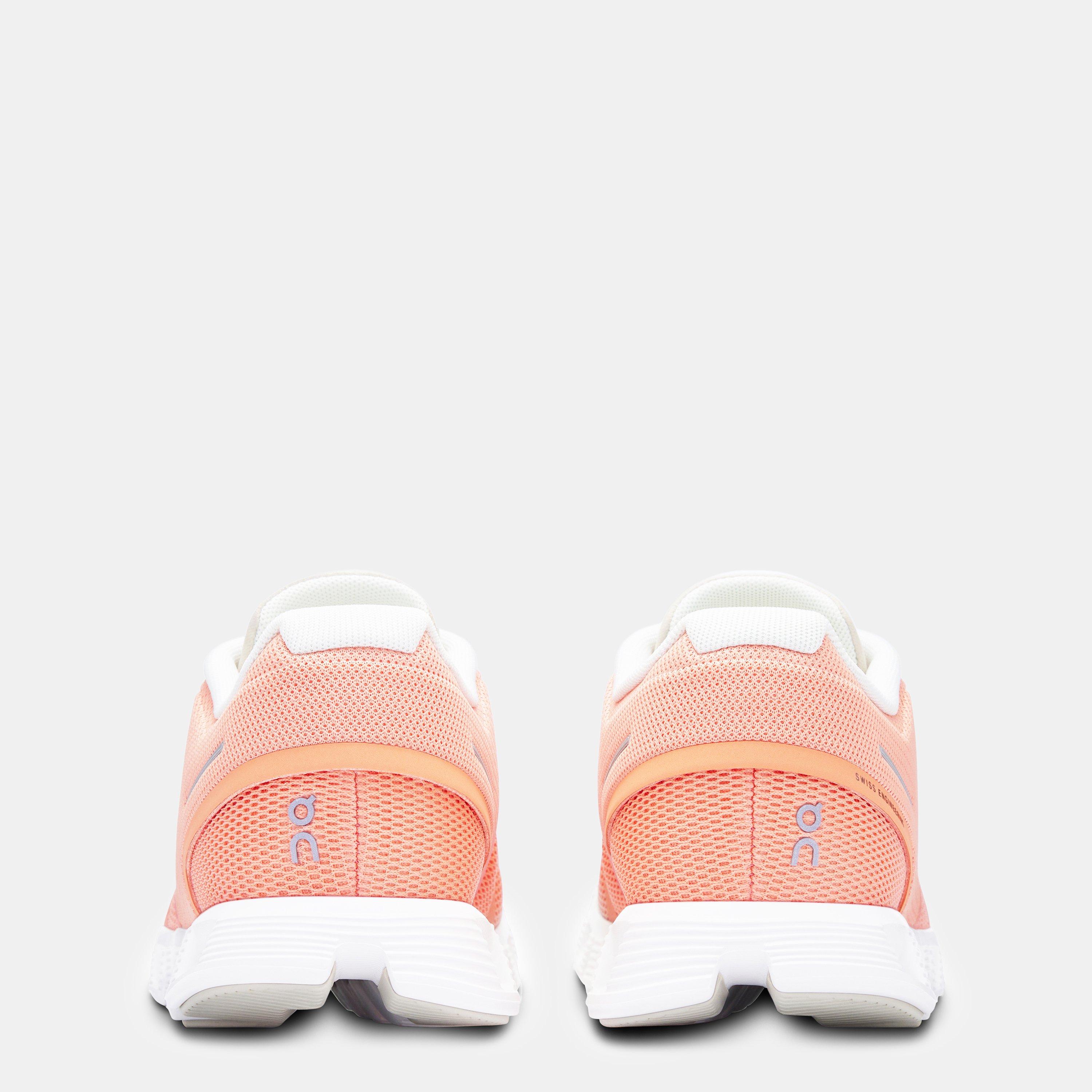 Flamingo/Pearl - On - Womens Cloud 5 Running Shoes - 4