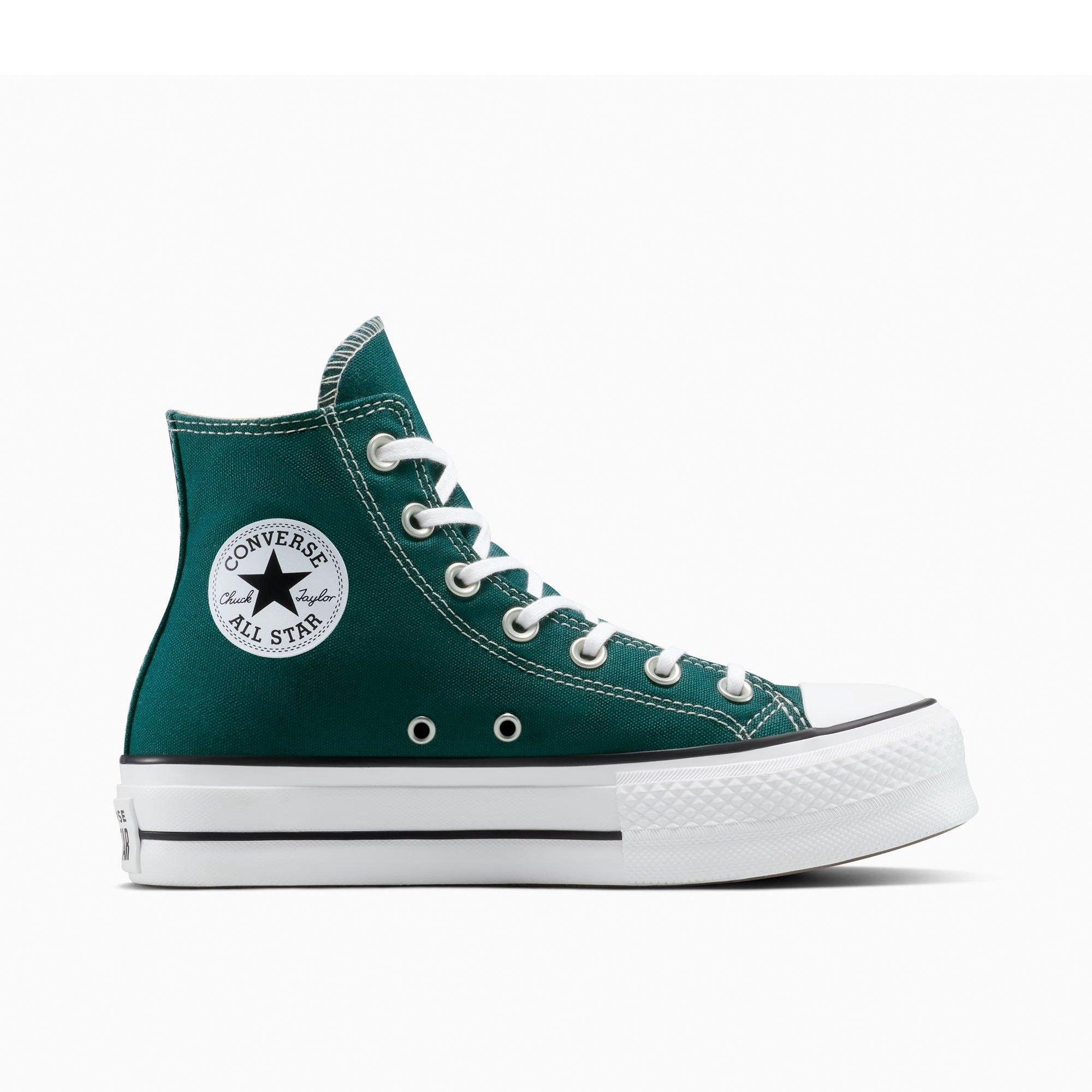 321-Darkly Ja - Converse - Women's Chuck Taylor All Star Lif Platform Trainers - 1
