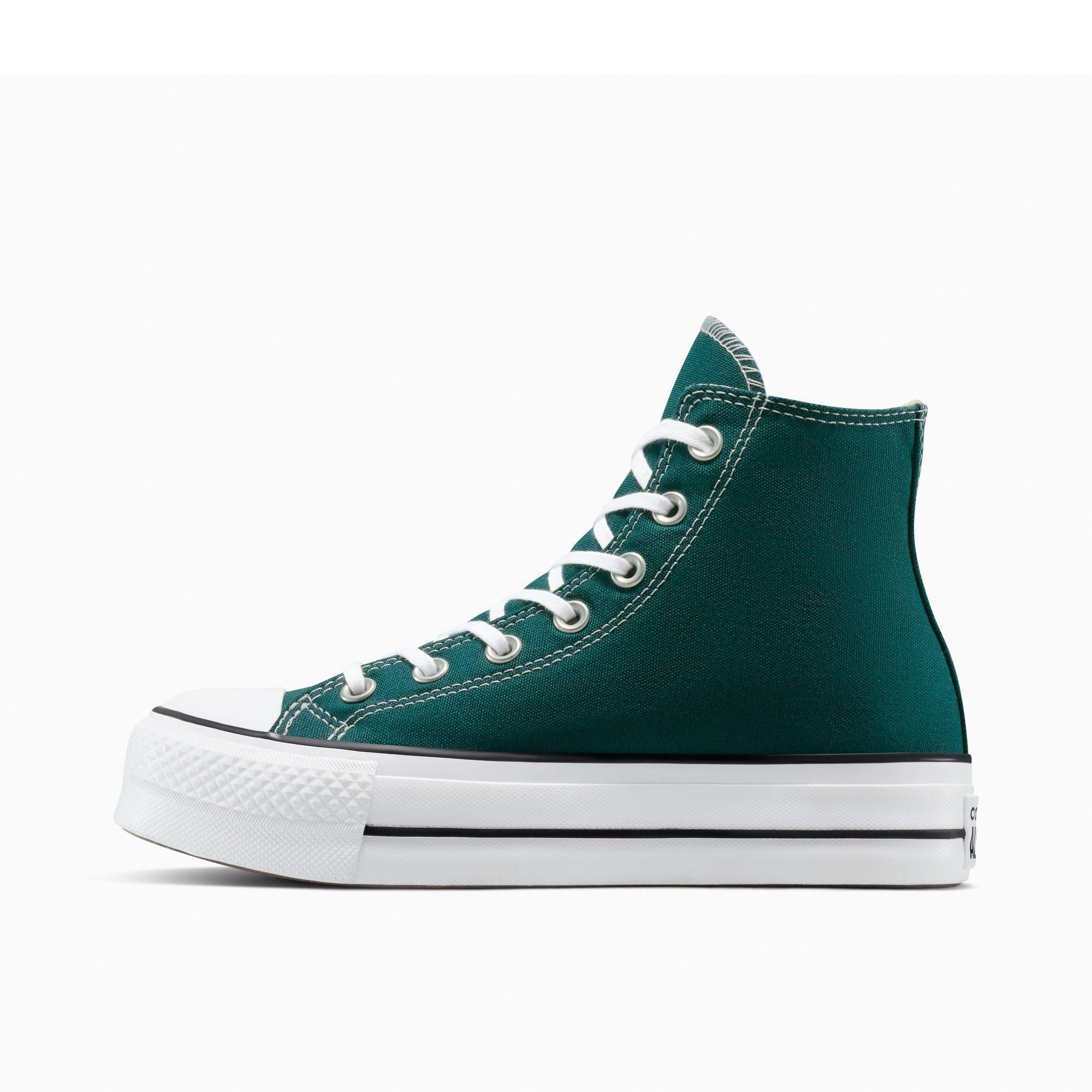 321-Darkly Ja - Converse - Women's Chuck Taylor All Star Lif Platform Trainers - 2