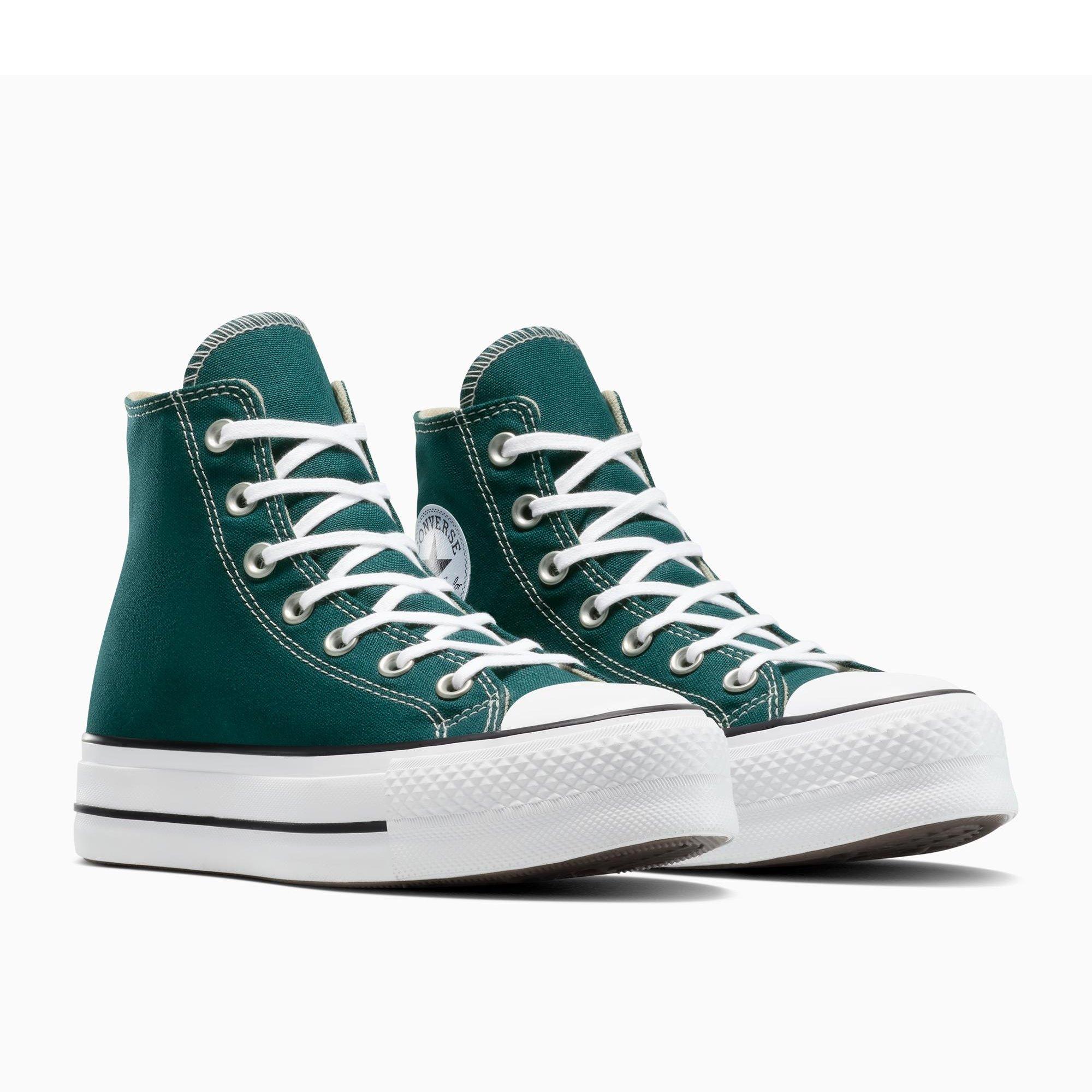 321-Darkly Ja - Converse - Women's Chuck Taylor All Star Lif Platform Trainers - 5