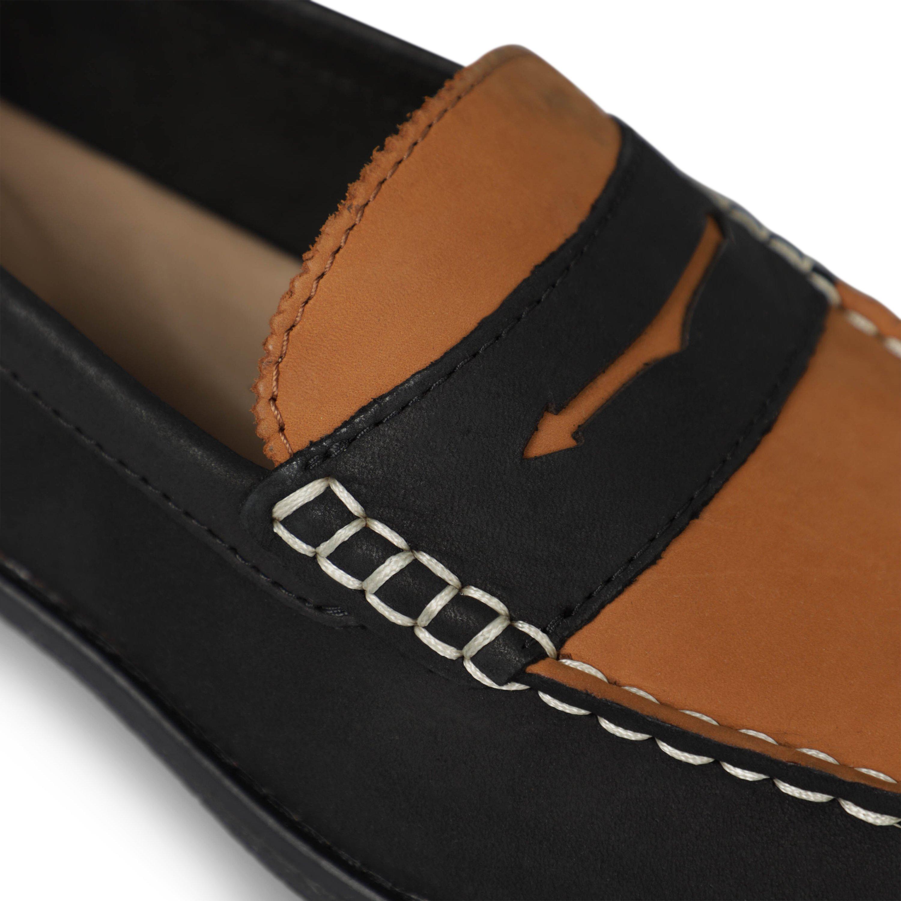 Zwart Tan - SPERRY - Sperry Seaport Penny Loafer - 4