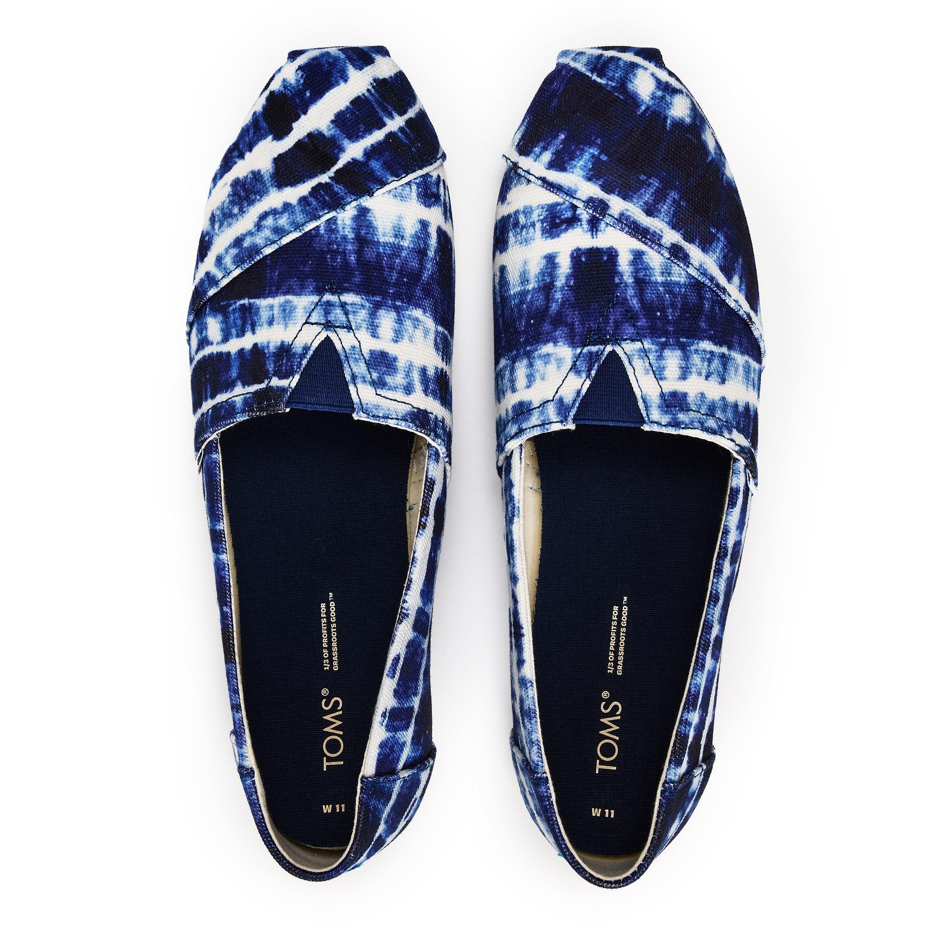 Blau - Toms - Batik Canvas Ladies - 4