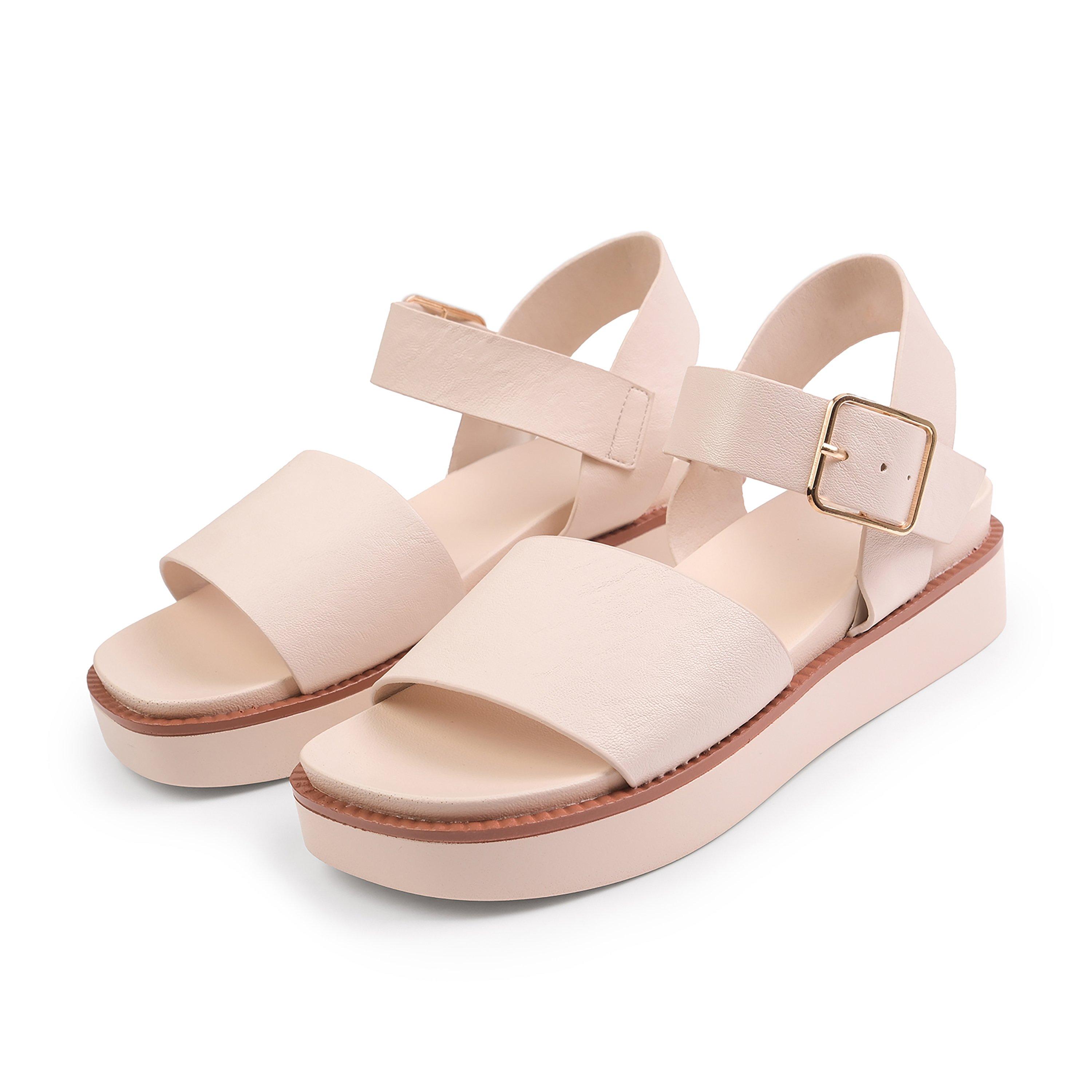 Cream - Wheres That From - Women's Where's Phoenix Flat Sandals - 2