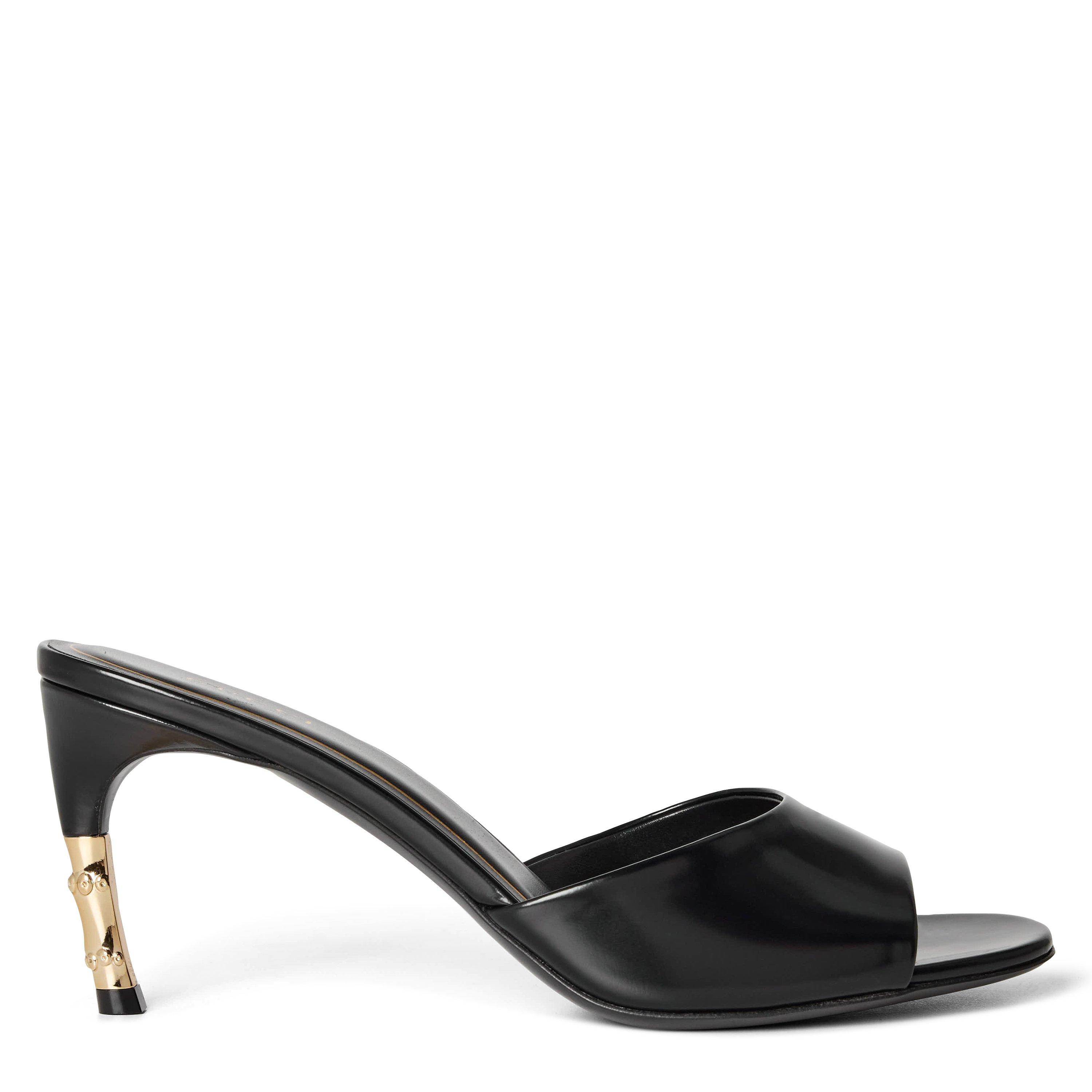 Black - Gucci - Gucci Bamboo Mule Ld64 - 1