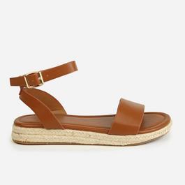 Wheres That From Women's Raffia Flatform Sandals