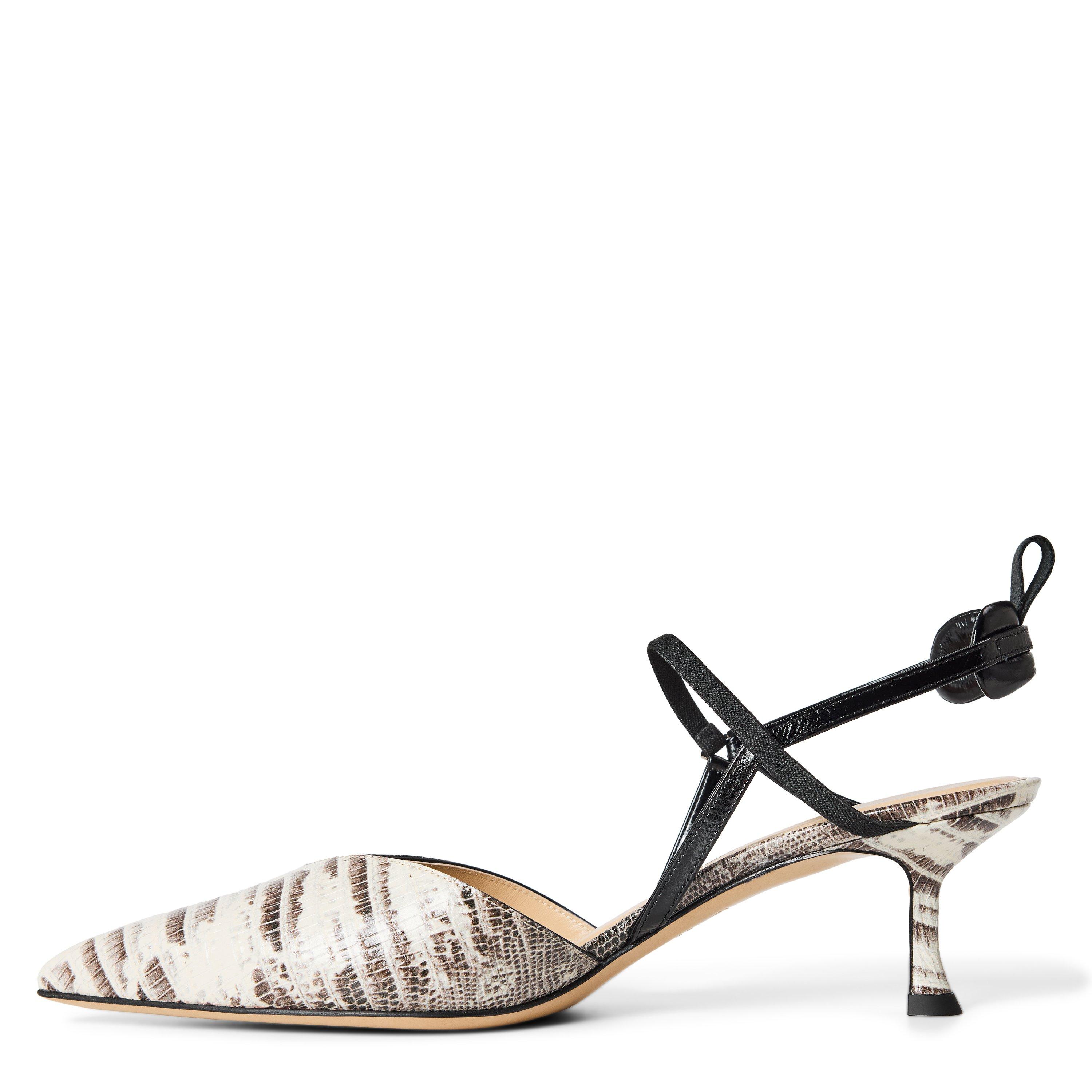 Pergamena/Blk - Fendi - Fendi Sling Backs Ld64 - 2