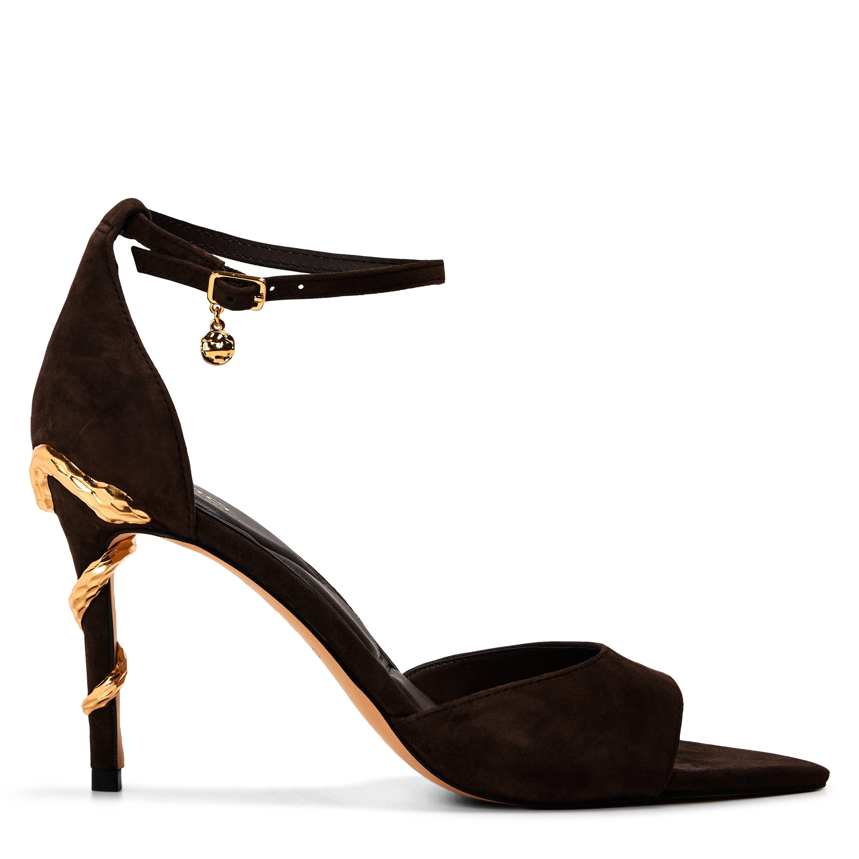Dark Brown - Aldo - Women's Stiletto Court Shoes - 1