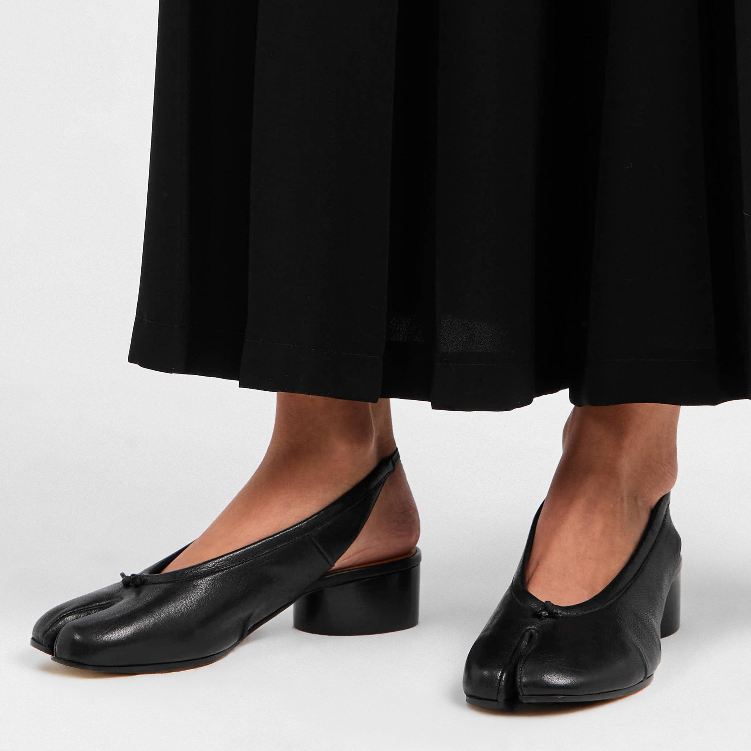 Black - Maison Margiela - Women's Tabi Slingbacks - 3