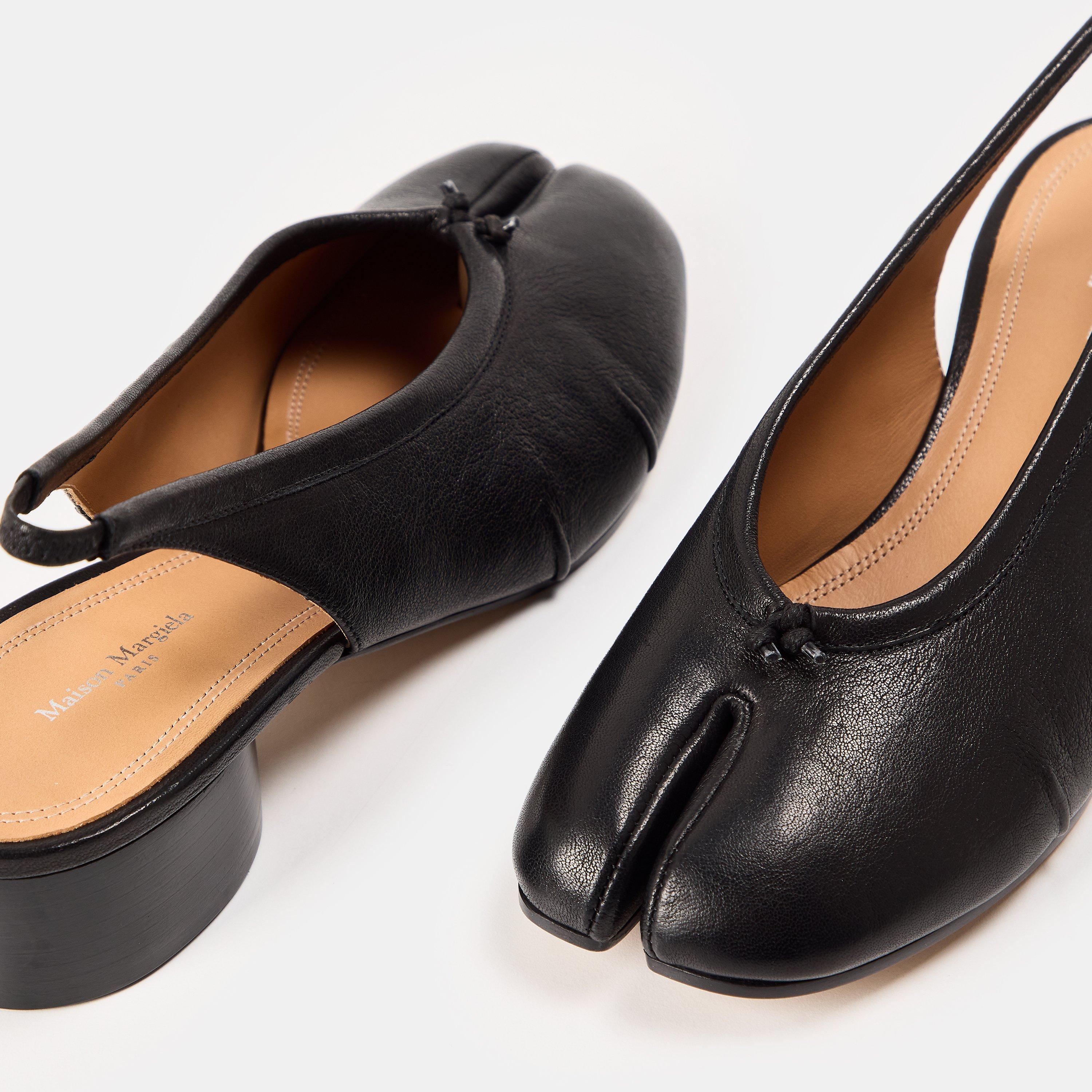 Black - Maison Margiela - Women's Tabi Slingbacks - 4