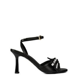 Love Moschino Logo Bow Heeled Sandals