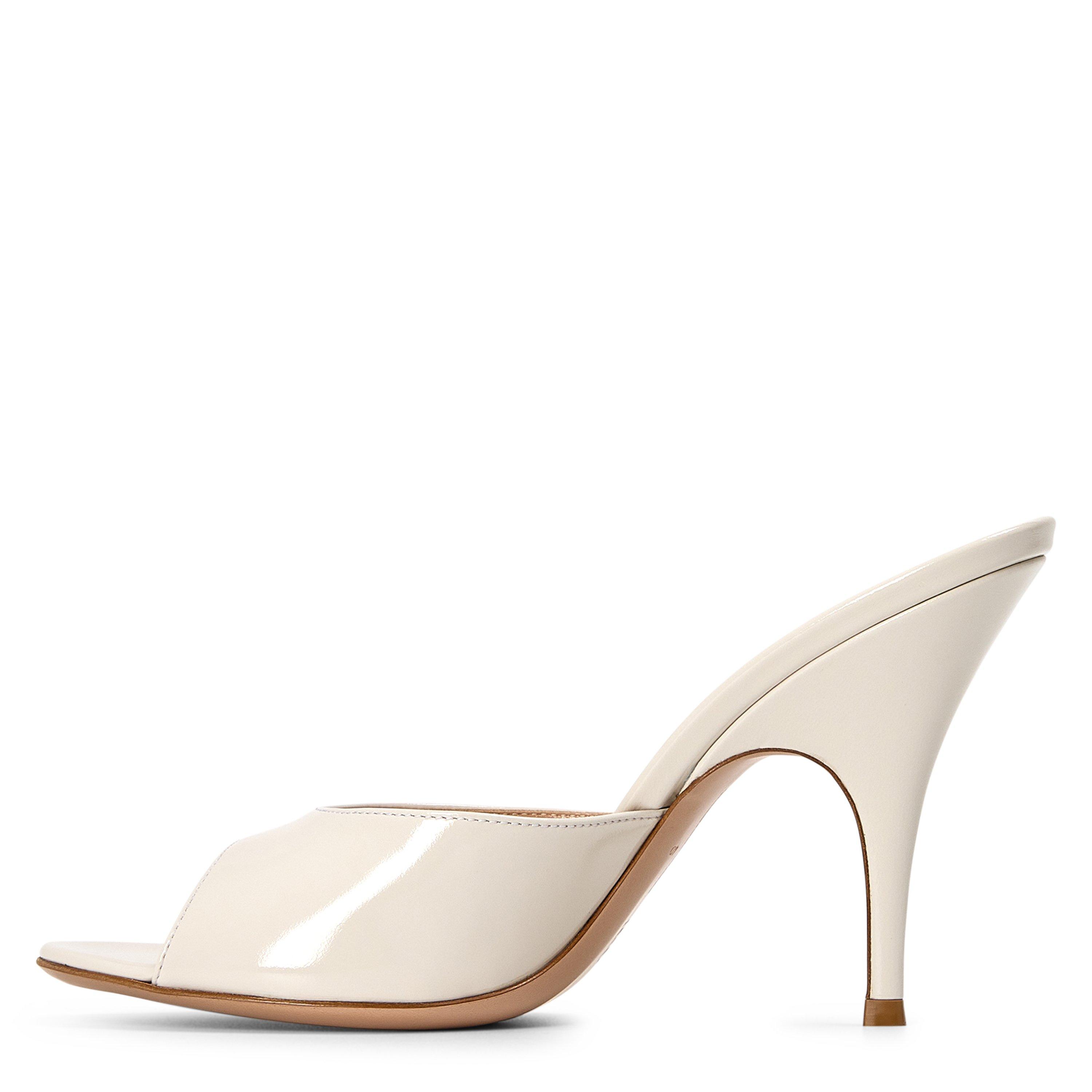 Off White - Gianvito Rossi - Women's Sofia 95h M Heeled Mules - 2