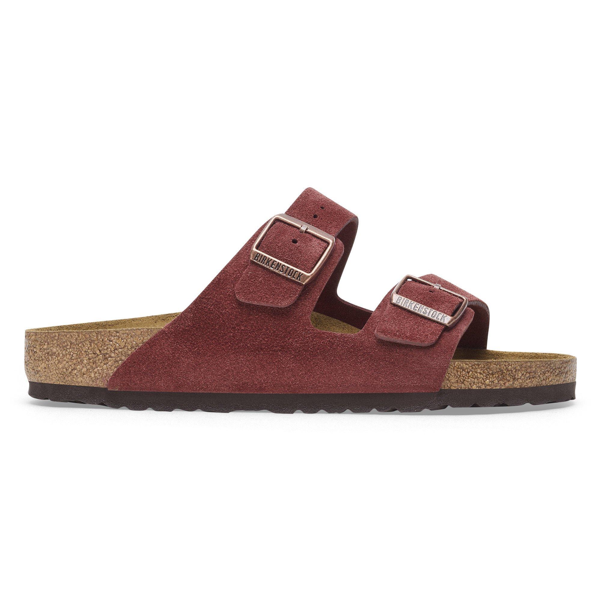 Red - Birkenstock - Bstk Arizona Sandals Ld64 - 1