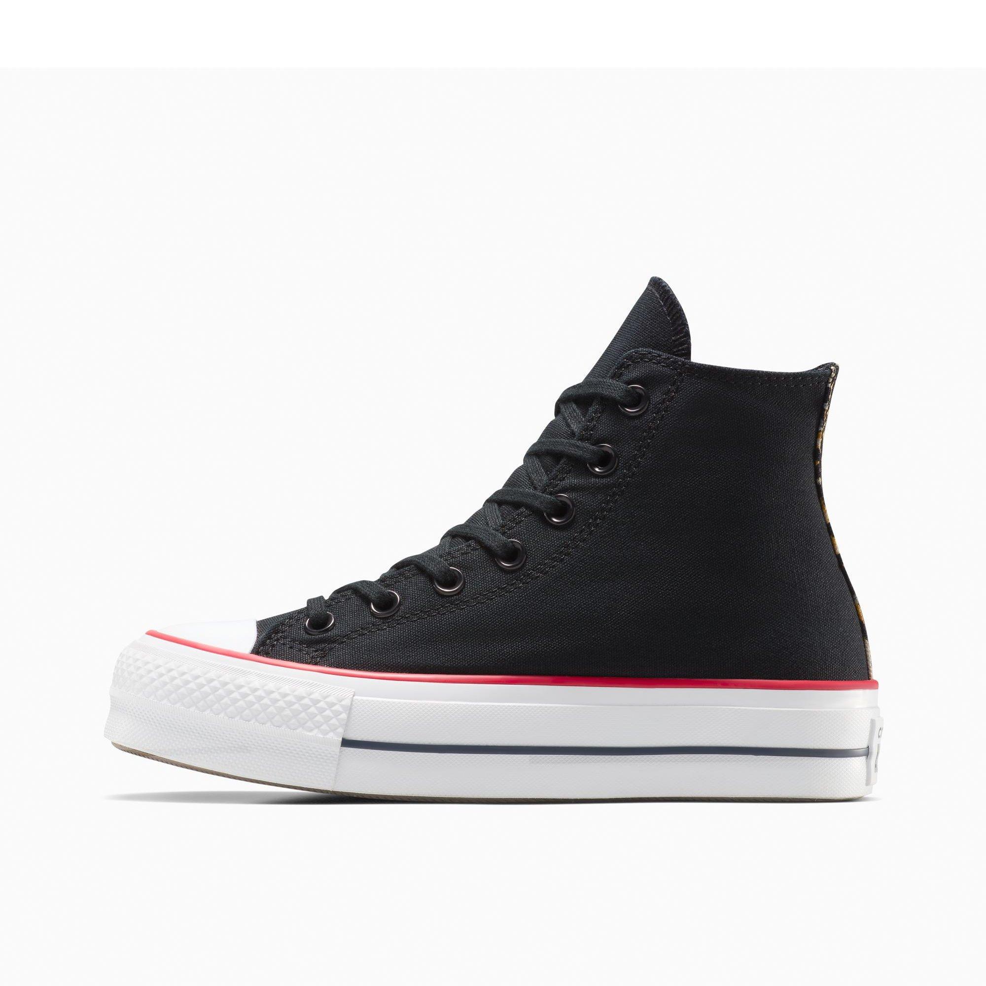 001-Black/Whi - Converse - Women's Chuck Taylor All Star Lif Platform Trainers - 2