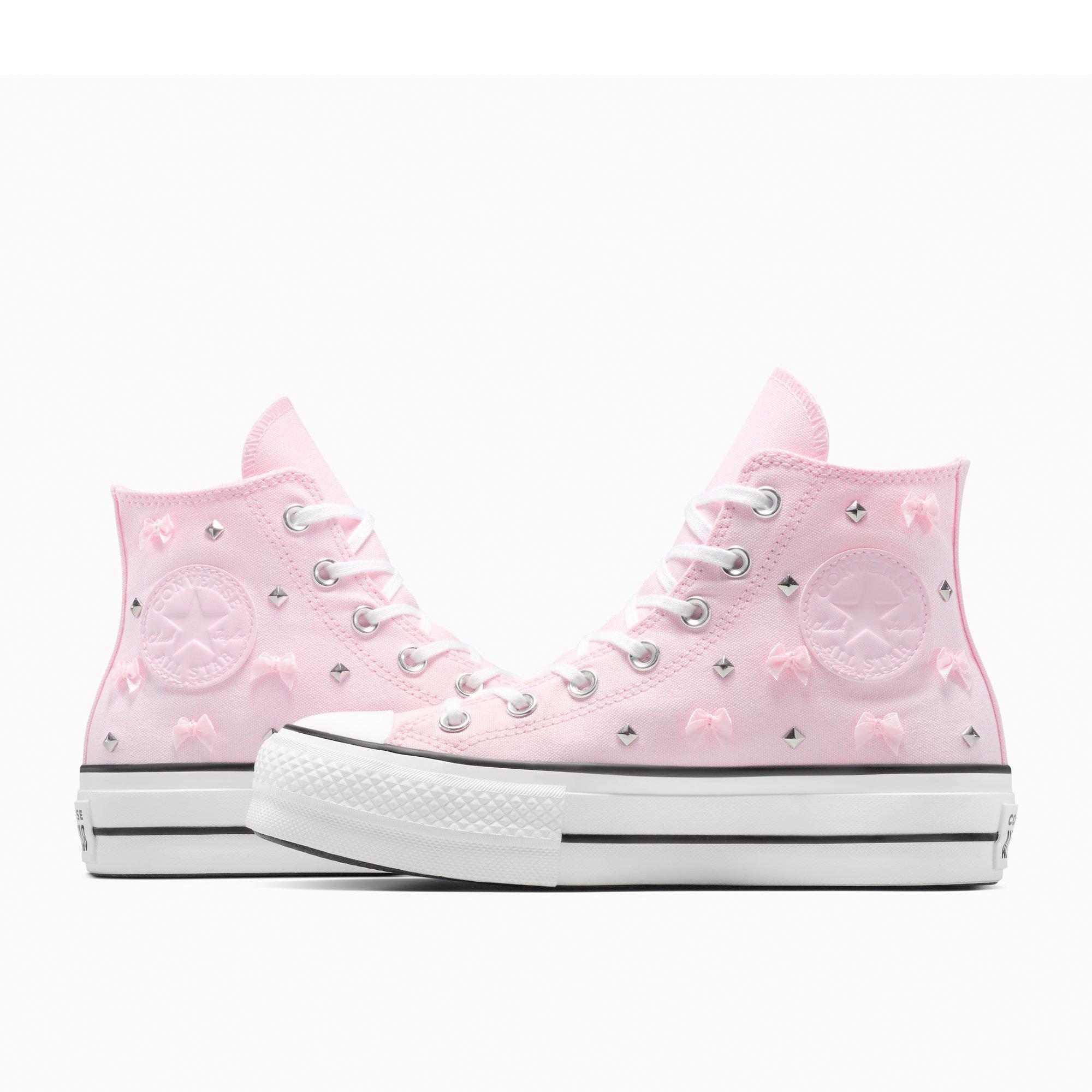 692-Pink Fros - Converse - Women's Chuck Taylor All Star Lif Platform Trainers - 4
