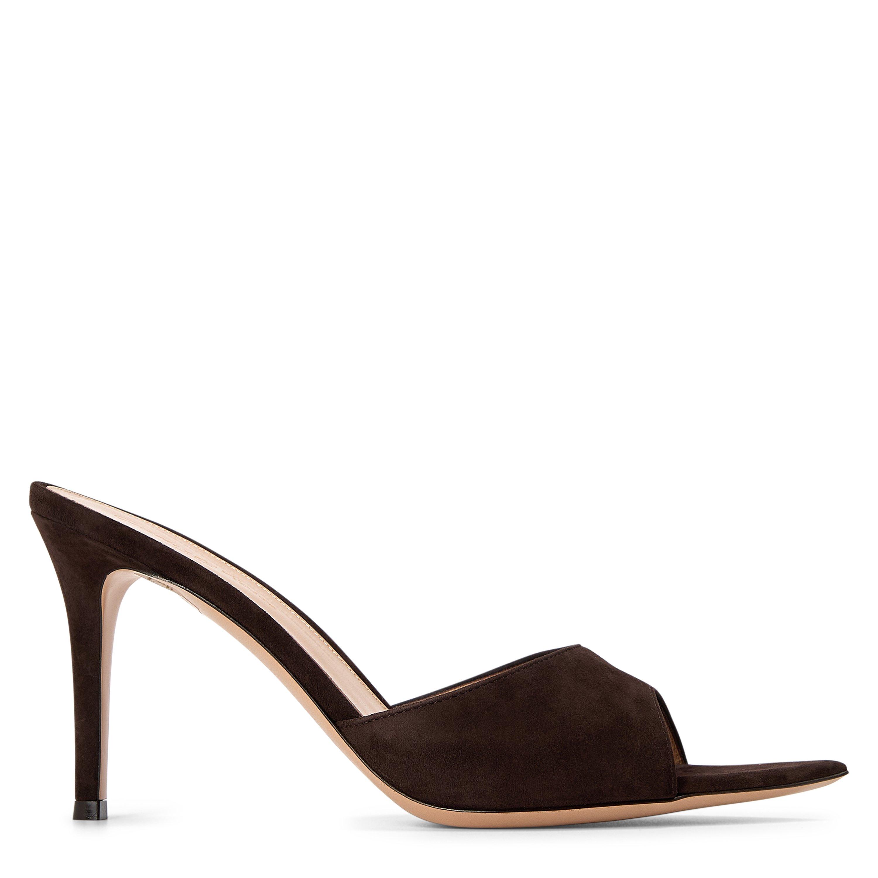 Moka - Gianvito Rossi - Women's Elle 85H Mule - 1
