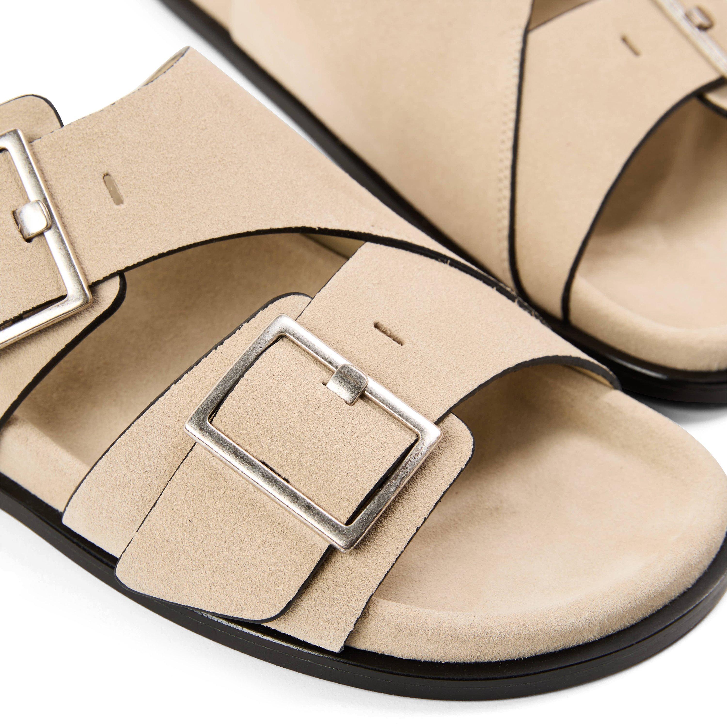 Beige - Alohas - Women's Alba Sandal Flat Sandals - 4