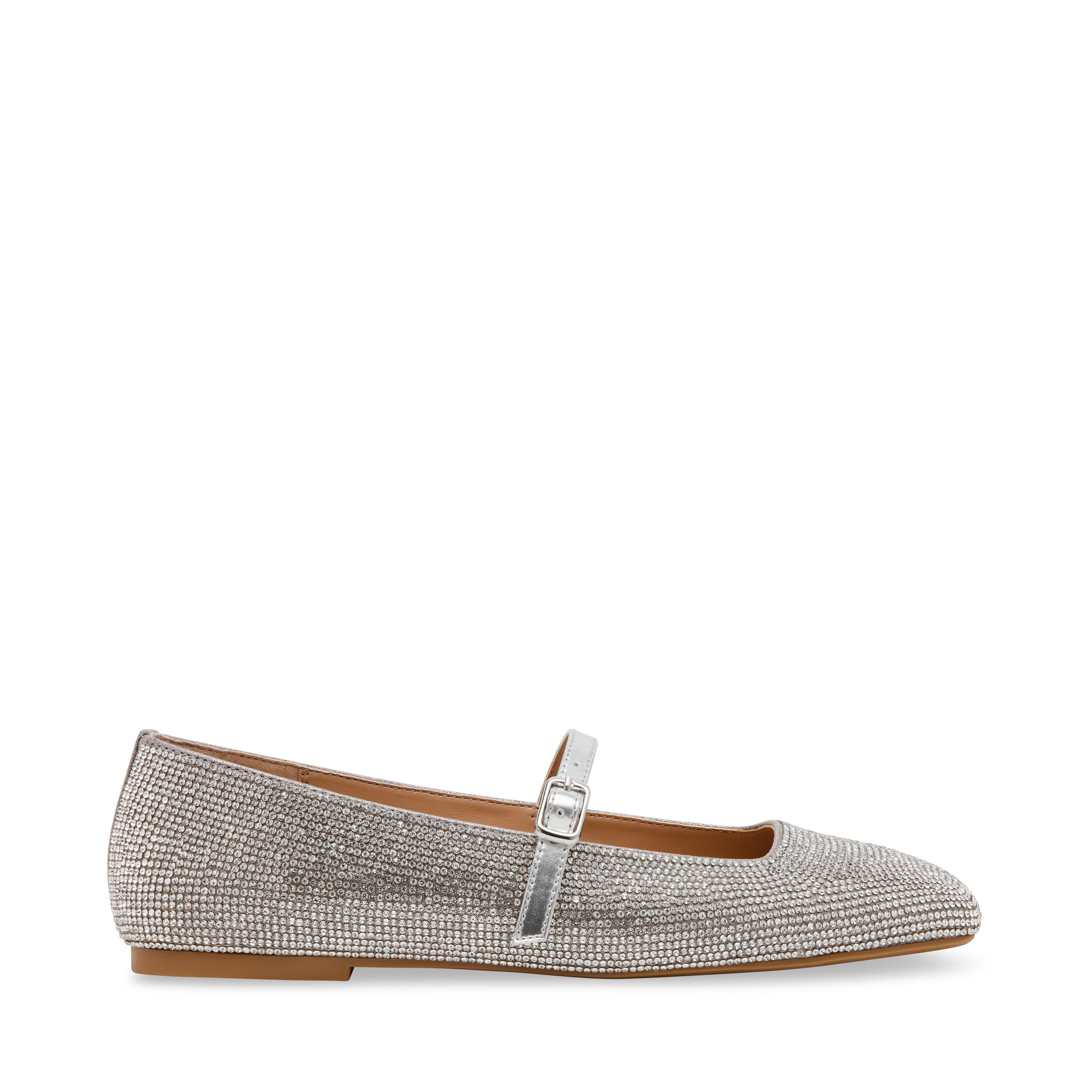 Steve Madden Women's Ezri Ballet Pumps - Rhinestone - 5 (38)
