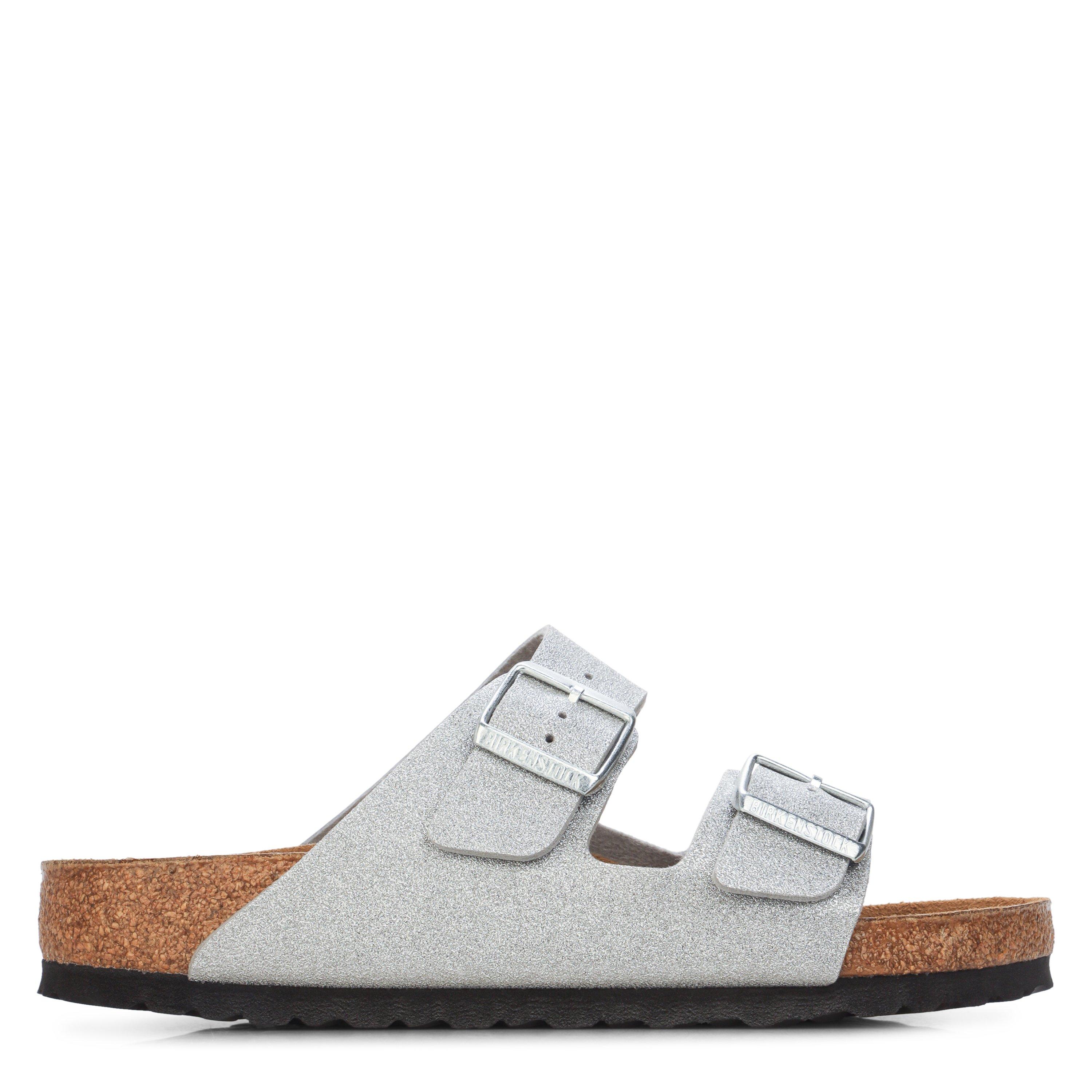 Silver - Birkenstock - Bstk Arizona Synthet Ld64 - 1