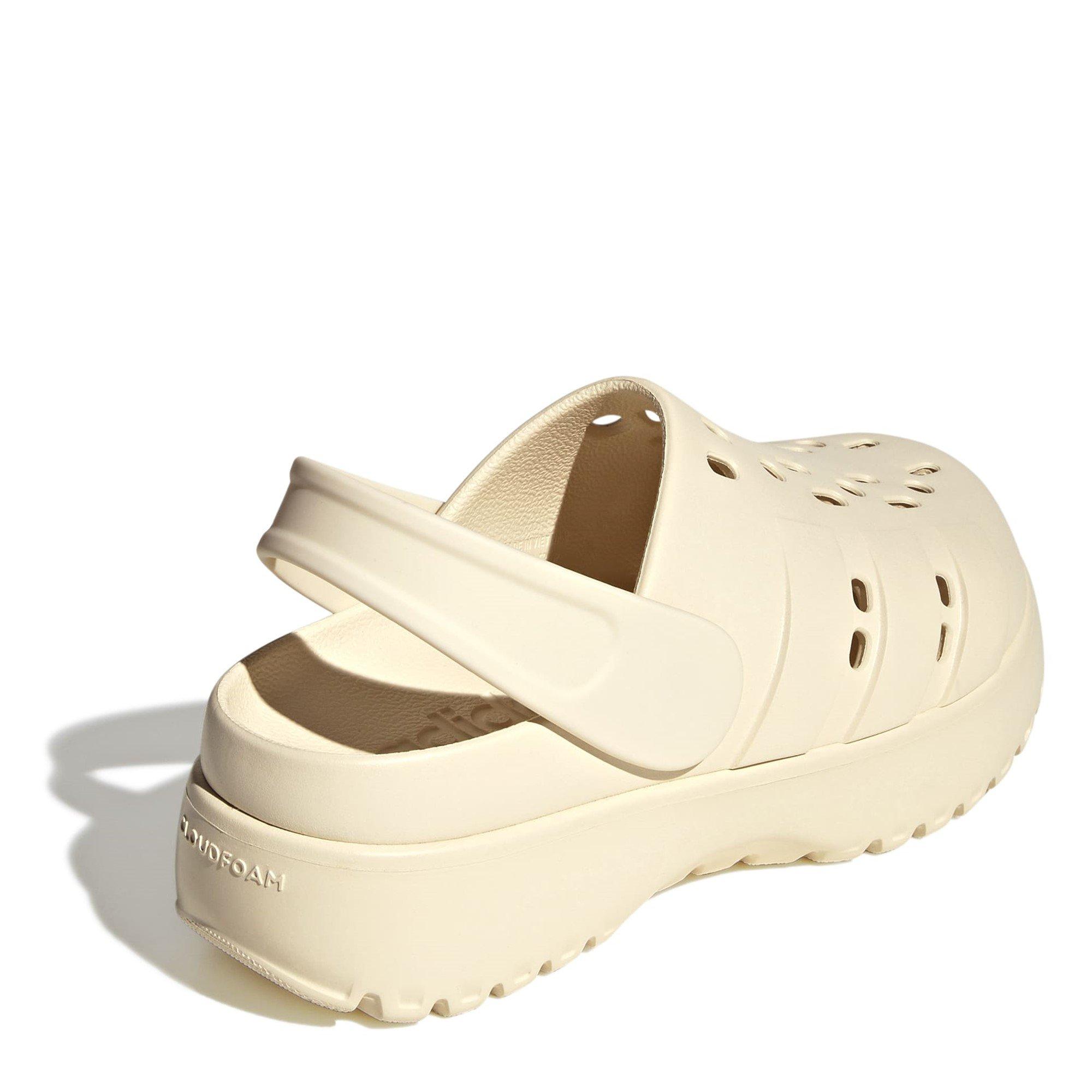 Wonder White - adidas - Adilette Platform Clog - 4