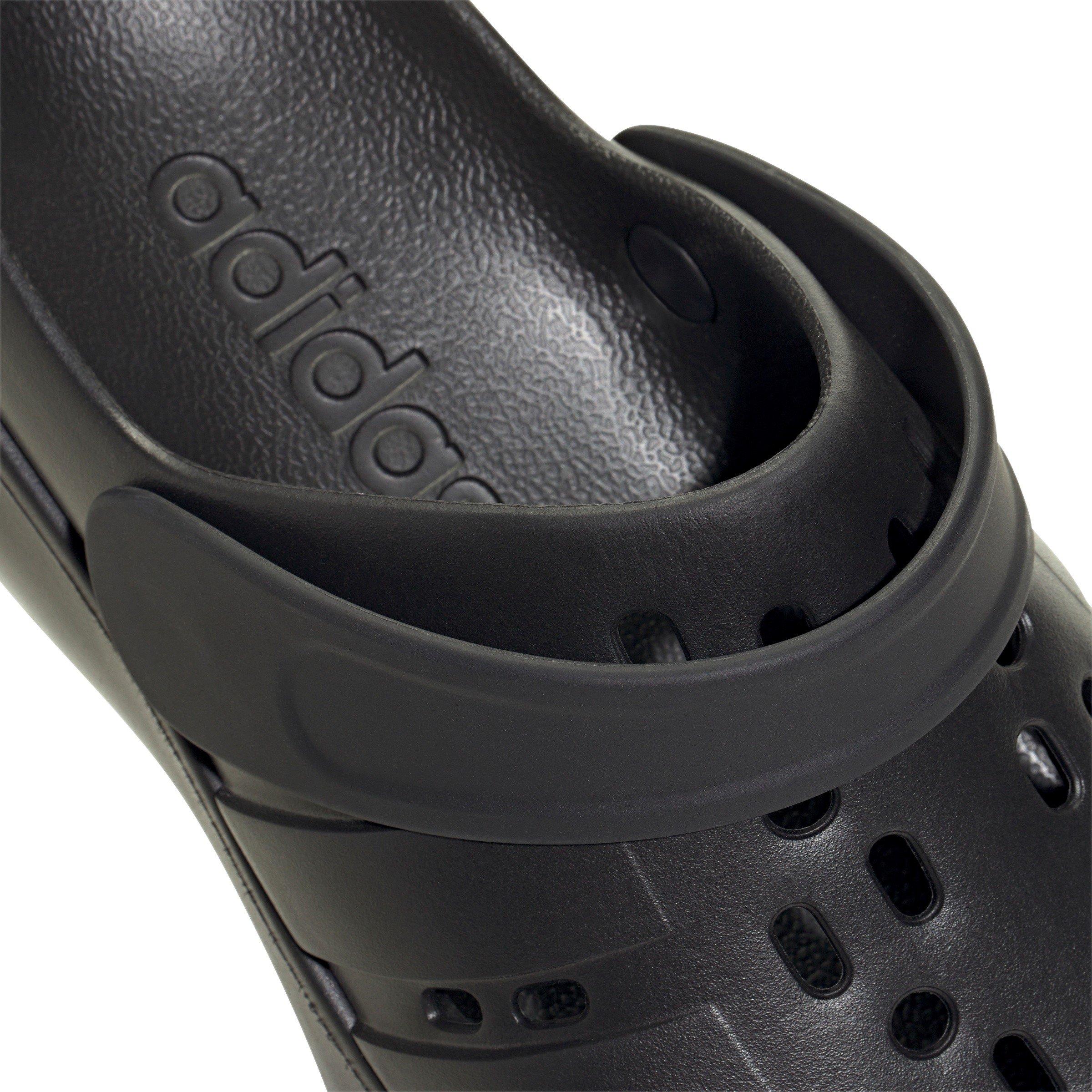 Core Black/Blk - adidas - Women's Adilette Platform Clog - 7