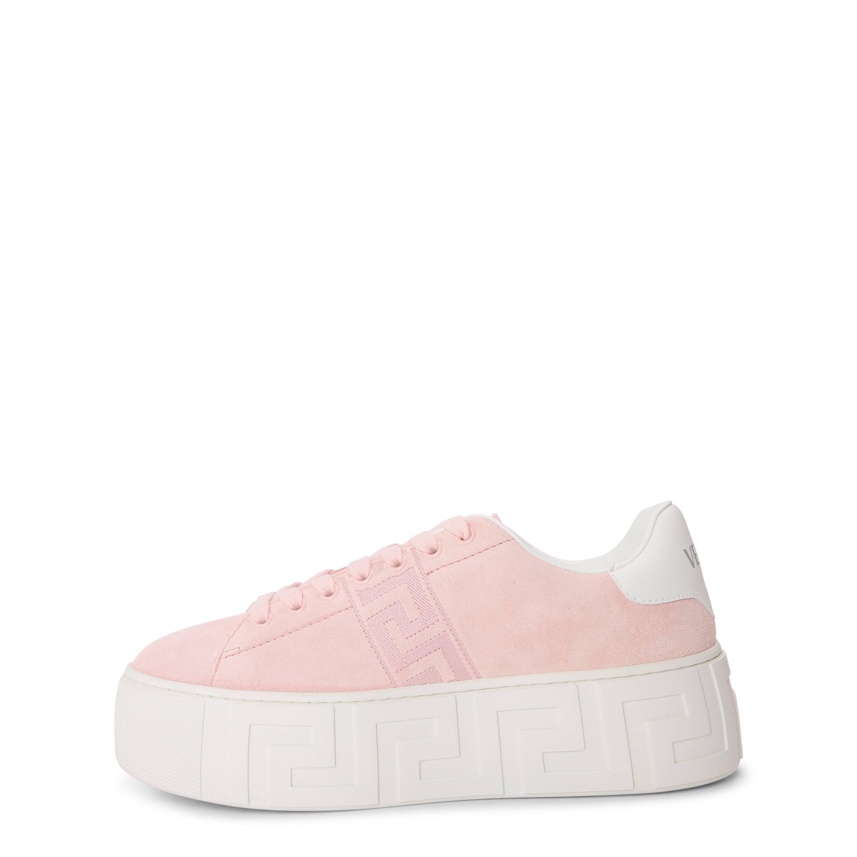 Pink White - Versace - Women's Platform Sneaker Platform Trainers - 2