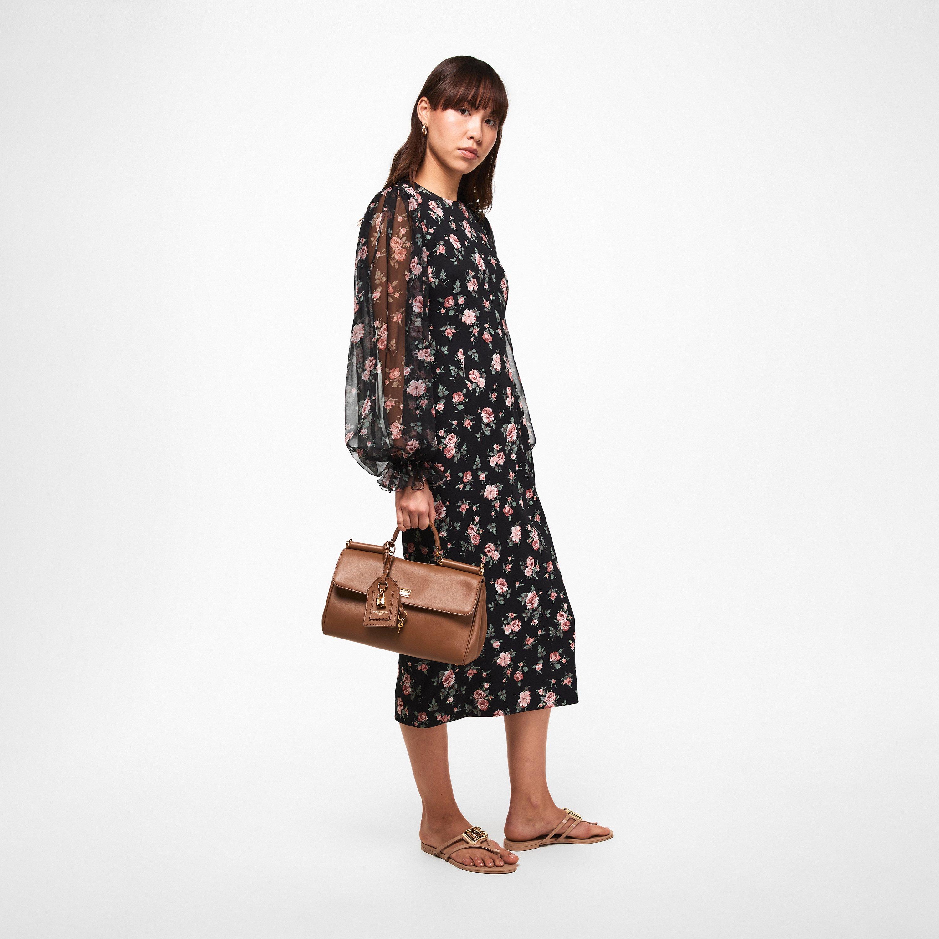 Cipria - Dolce and Gabbana - Womens Logo Thong Sandals - 6